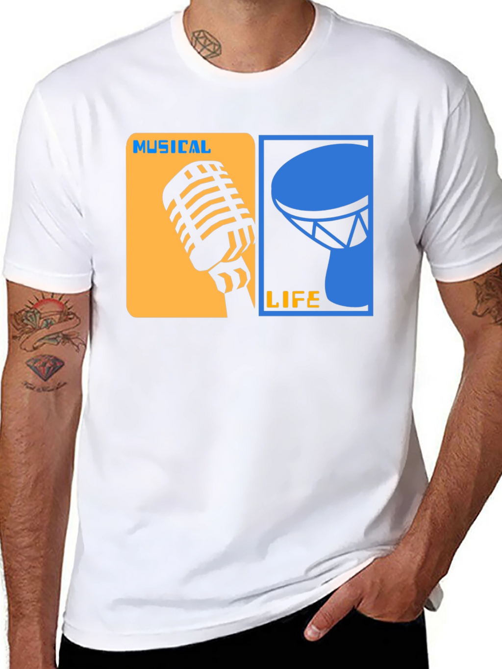 Musical Life Graphic Tee