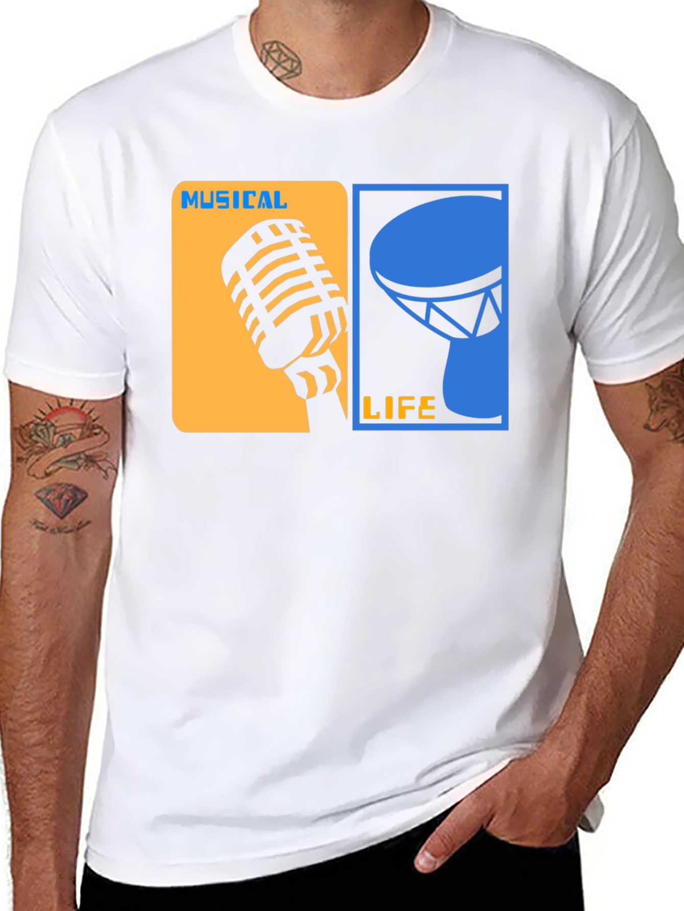 Musical Life Graphic Tee