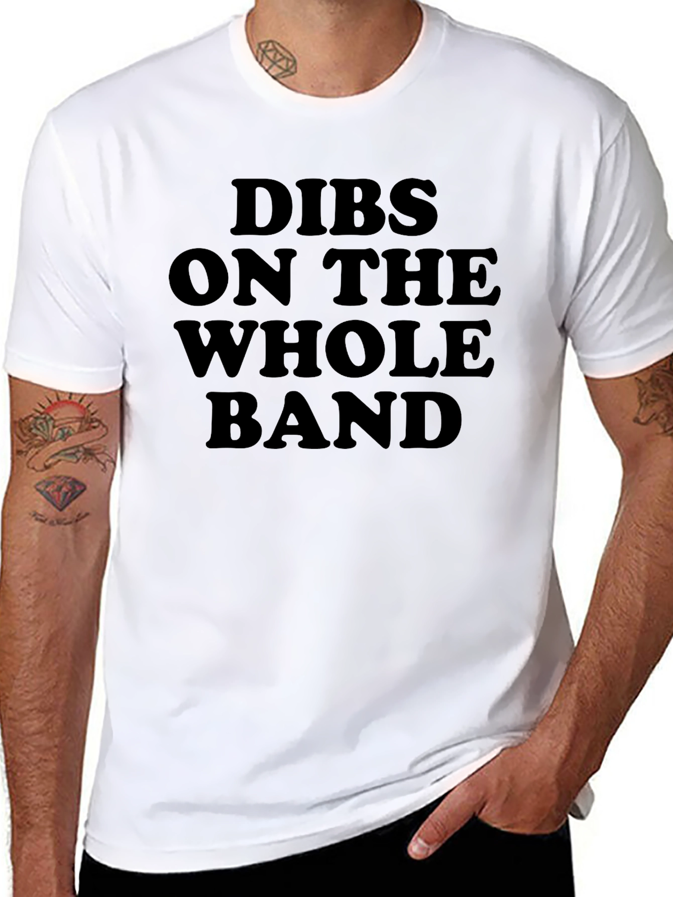 Dibs on the Whole Band Graphic Tee