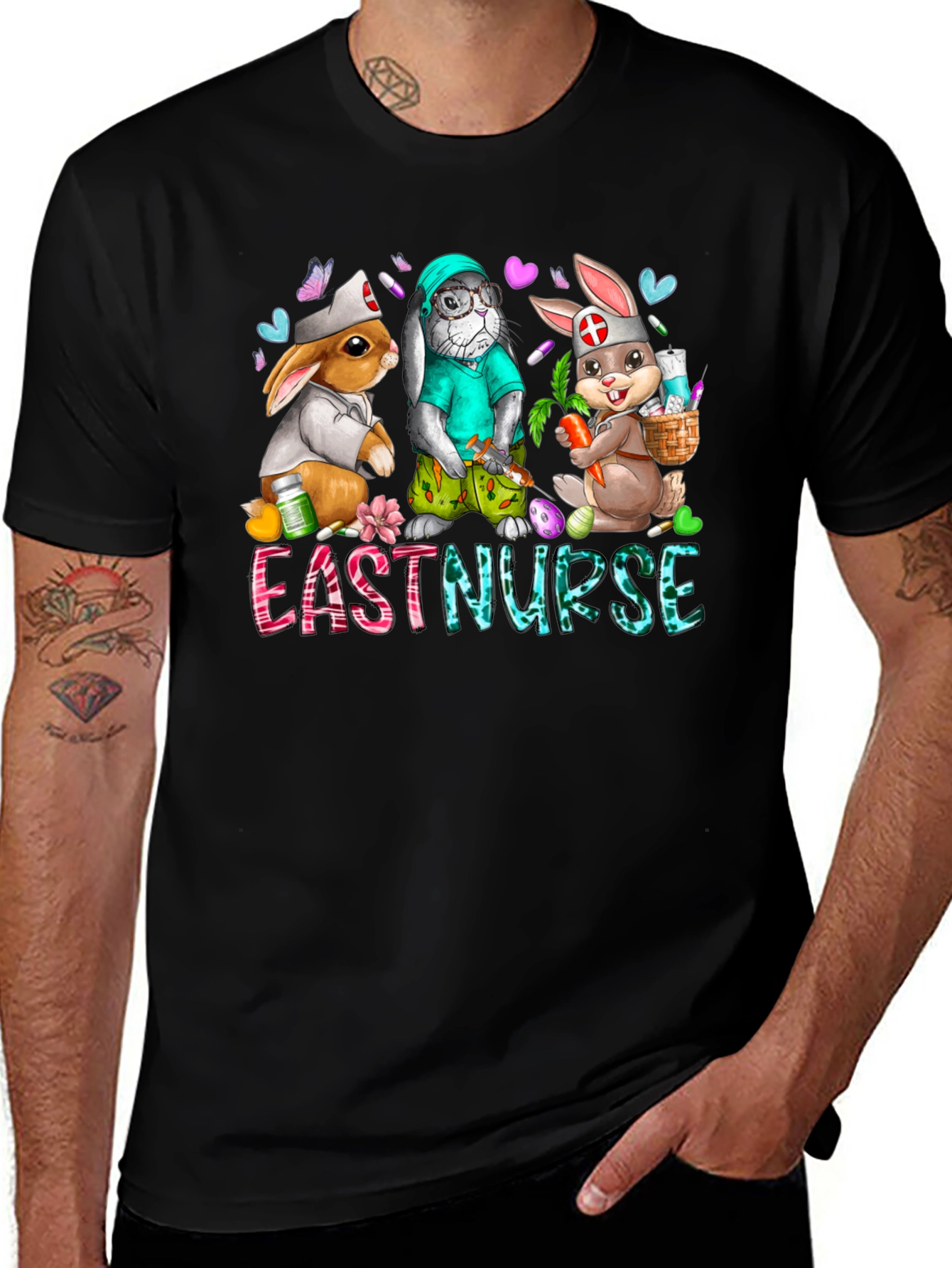 Easter Nurse Bunny T-Shirt
