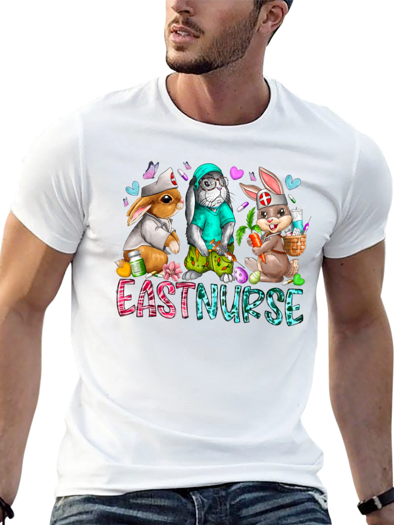 Easter Nurse Bunny T-Shirt