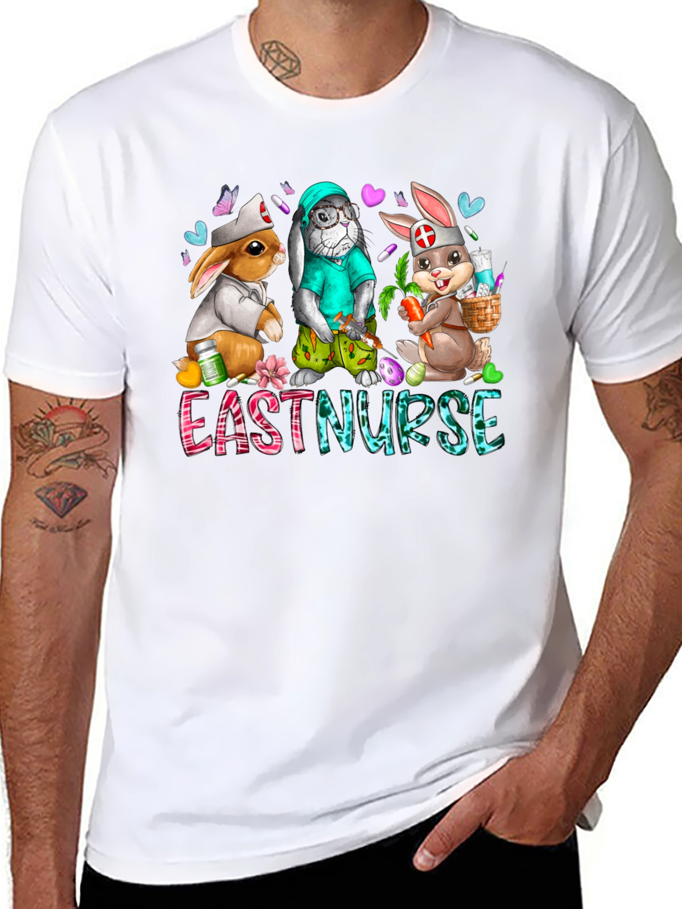 Easter Nurse Bunny T-Shirt