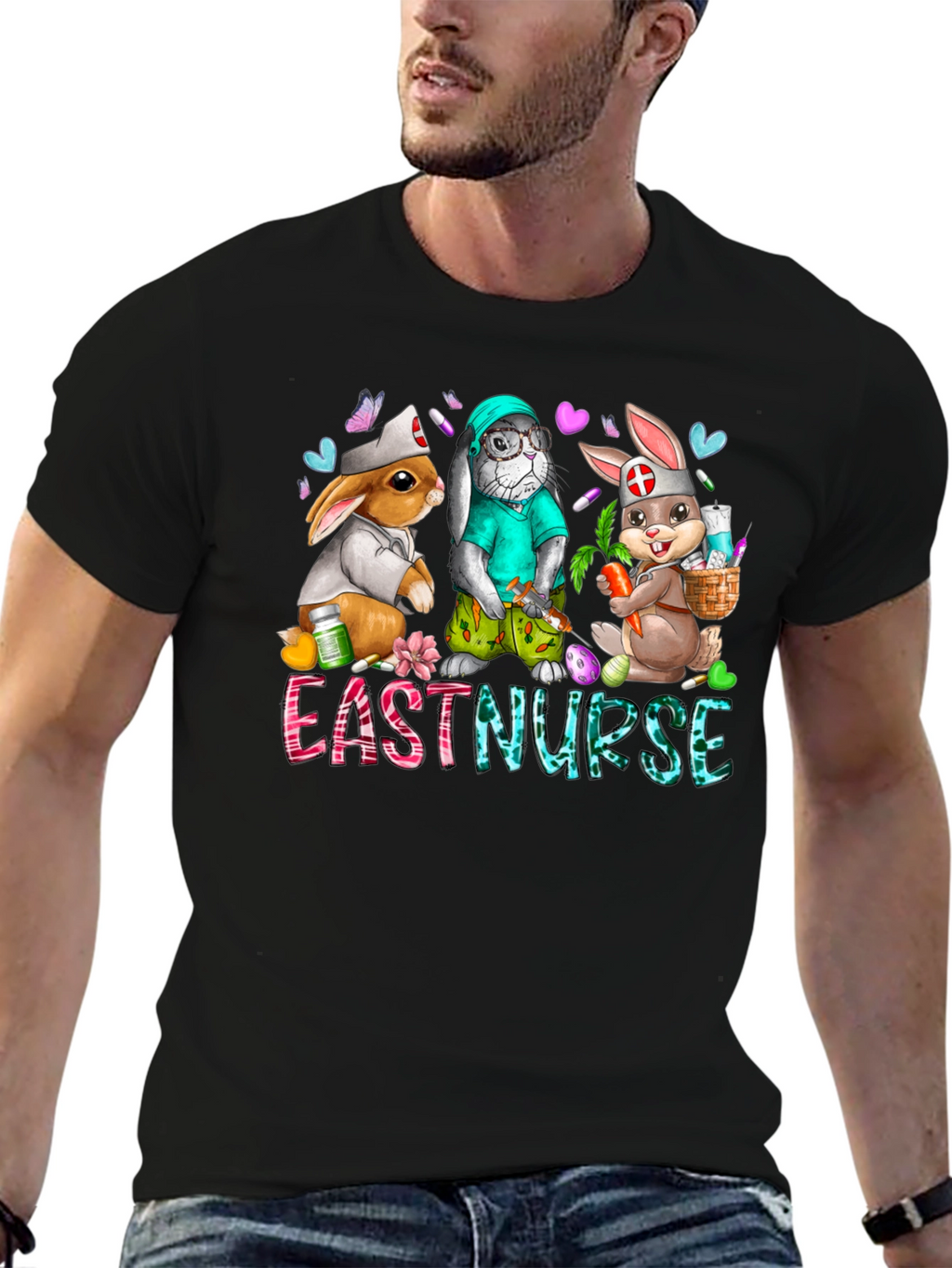 Easter Nurse Bunny T-Shirt