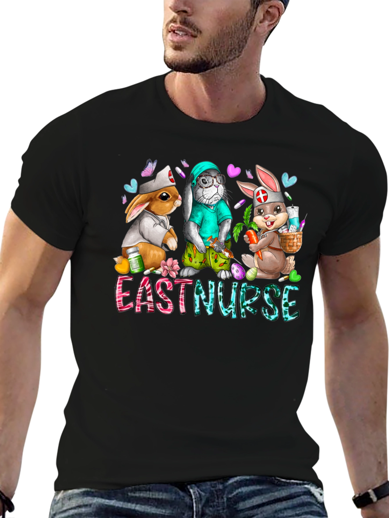 Easter Nurse Bunny T-Shirt