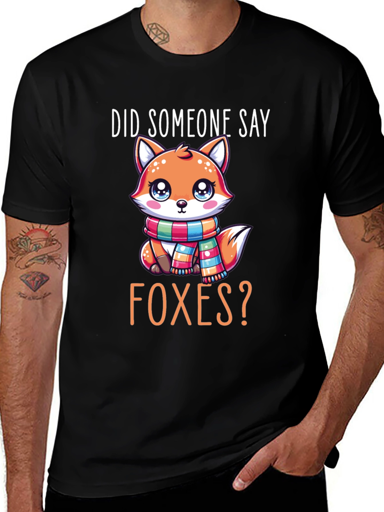 Cute Fox T-Shirt - Did Someone Say Foxes?