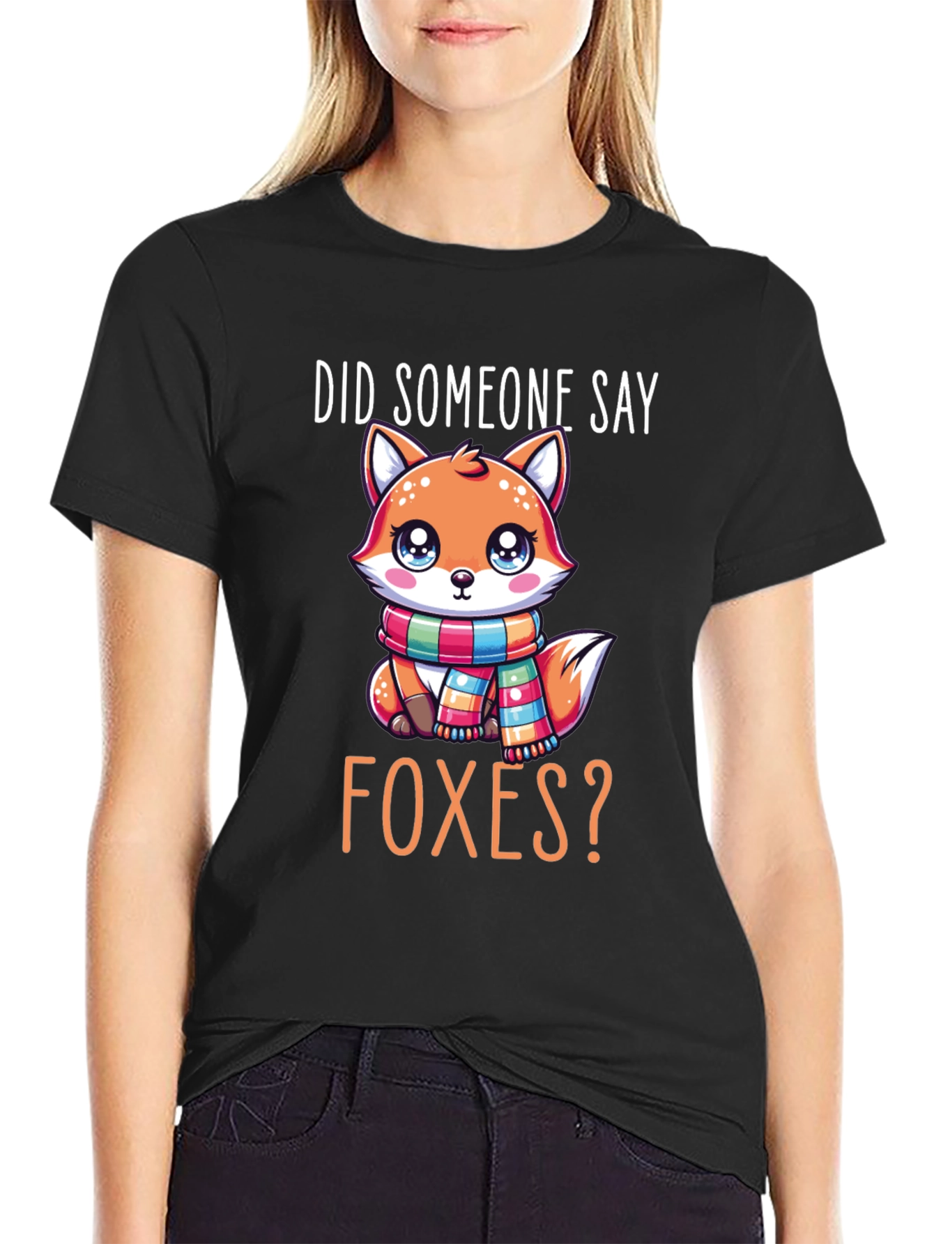 Cute Fox T-Shirt - Did Someone Say Foxes?