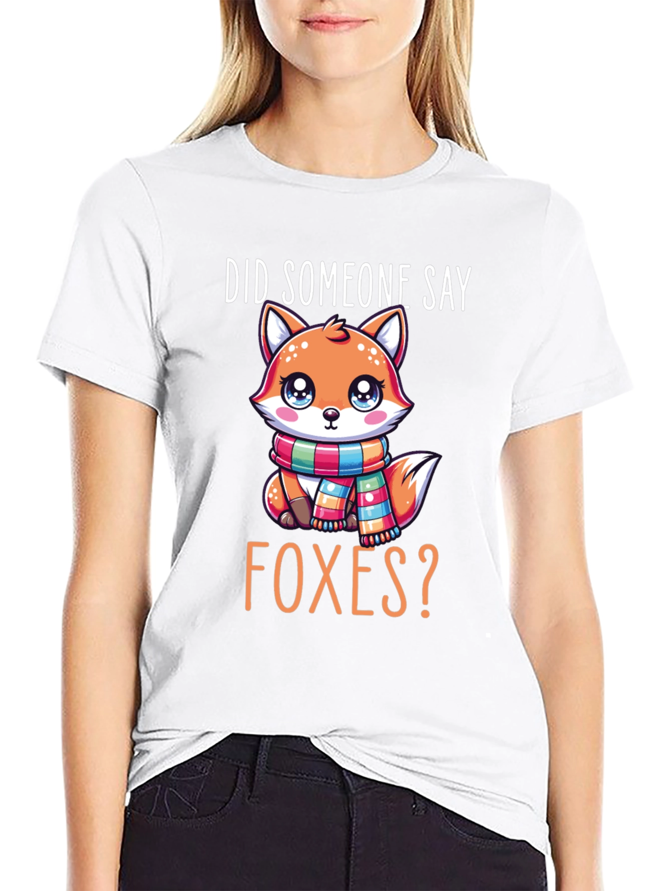 Cute Fox T-Shirt - Did Someone Say Foxes?