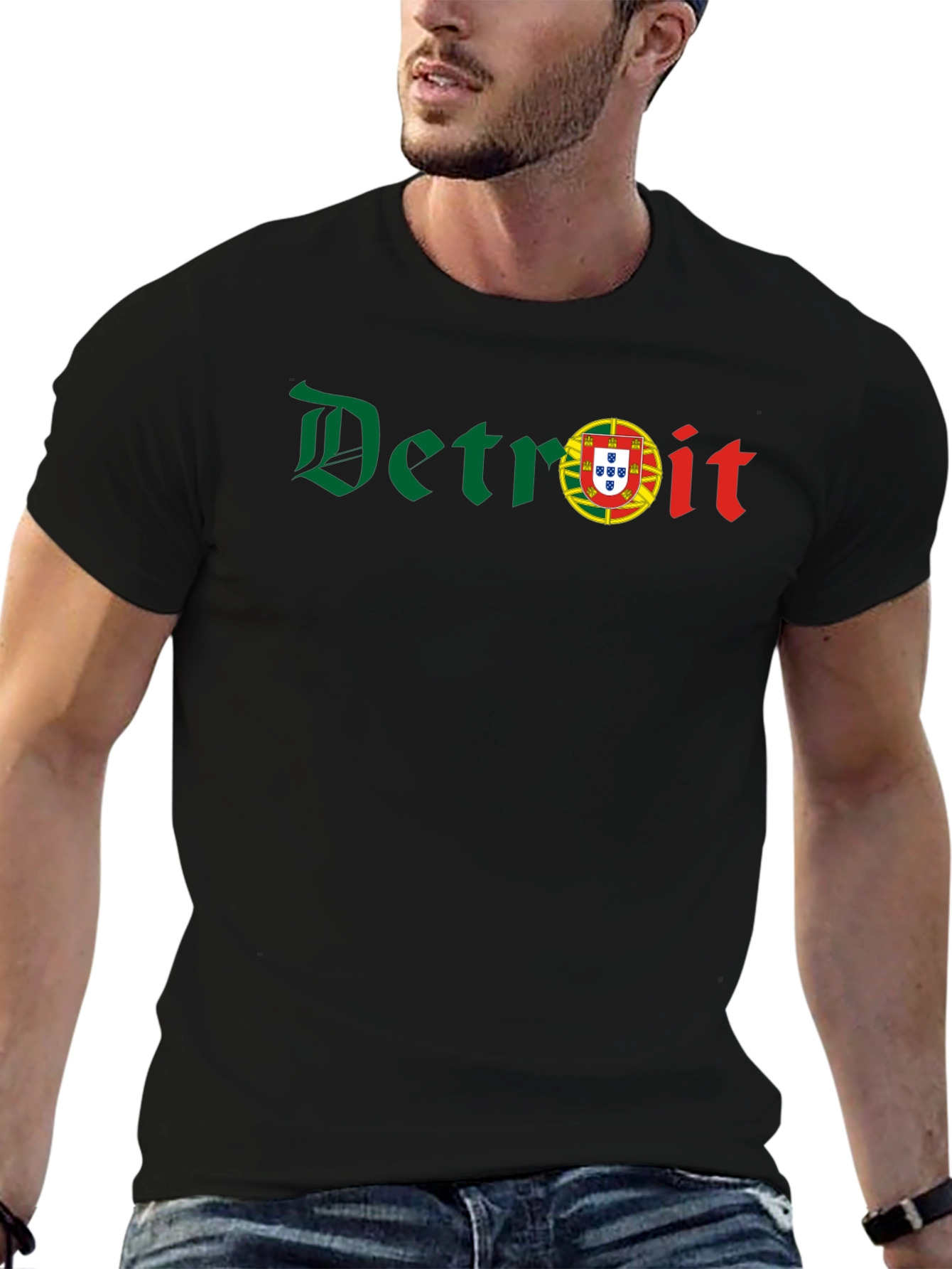 Detroit Portuguese Pride T-Shirt