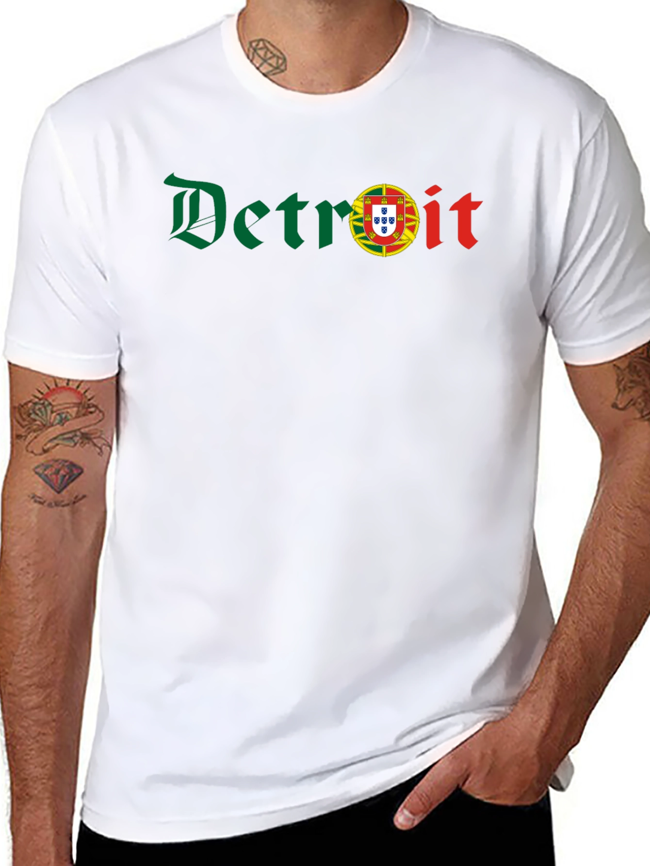 Detroit Portuguese Pride T-Shirt