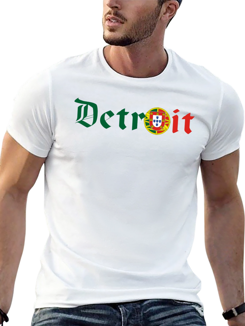 Detroit Portuguese Pride T-Shirt