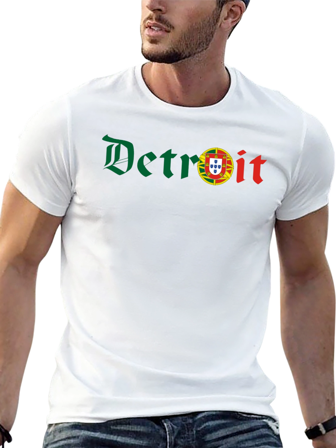Detroit Portuguese Pride T-Shirt