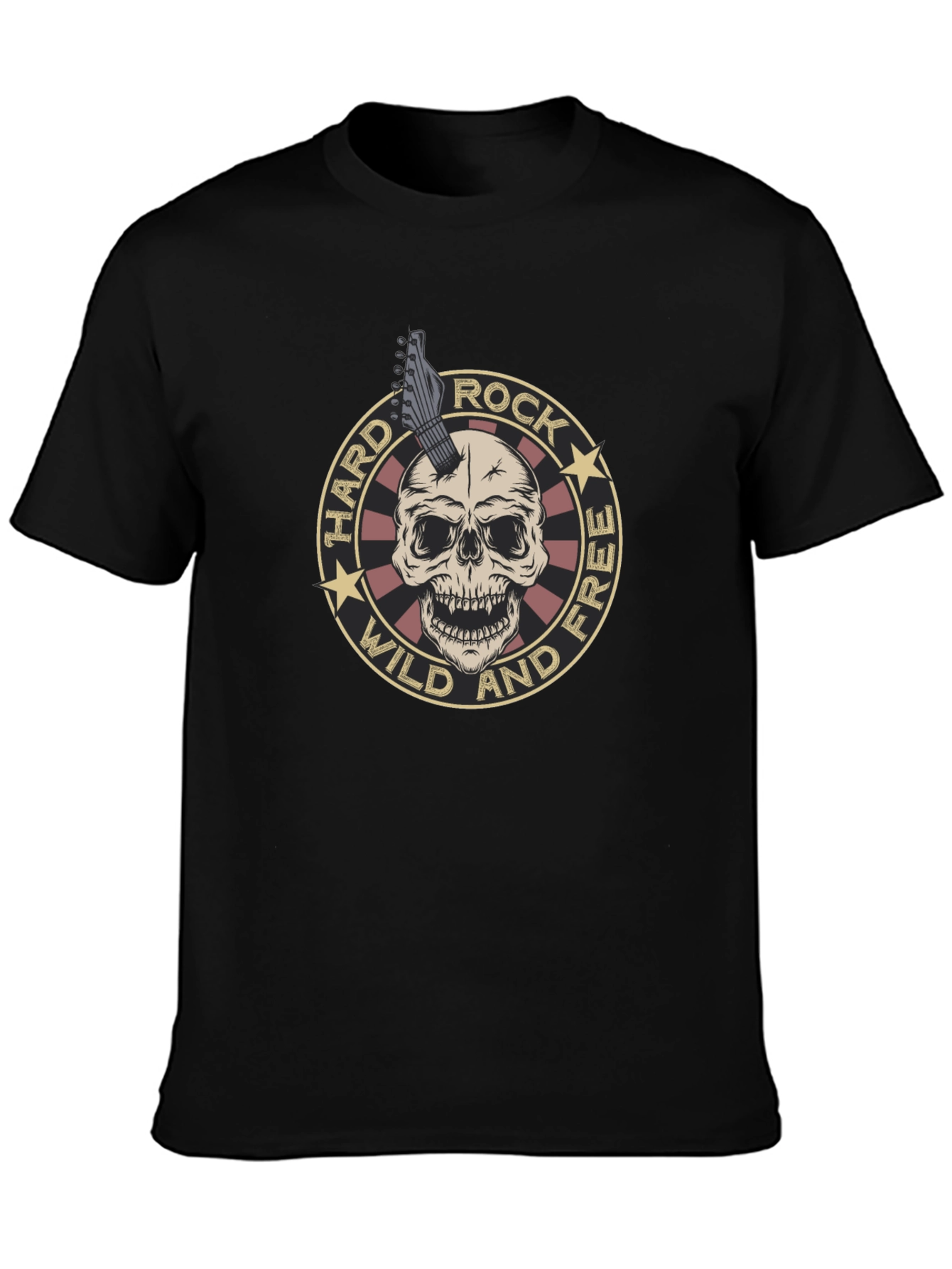 Hard Rock Skull Graphic Tee - Wild & Free