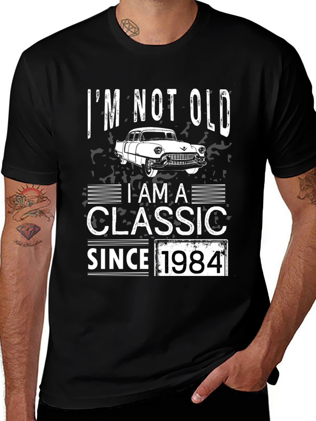 Classic Since 1984 T-Shirt - Vintage Car Design