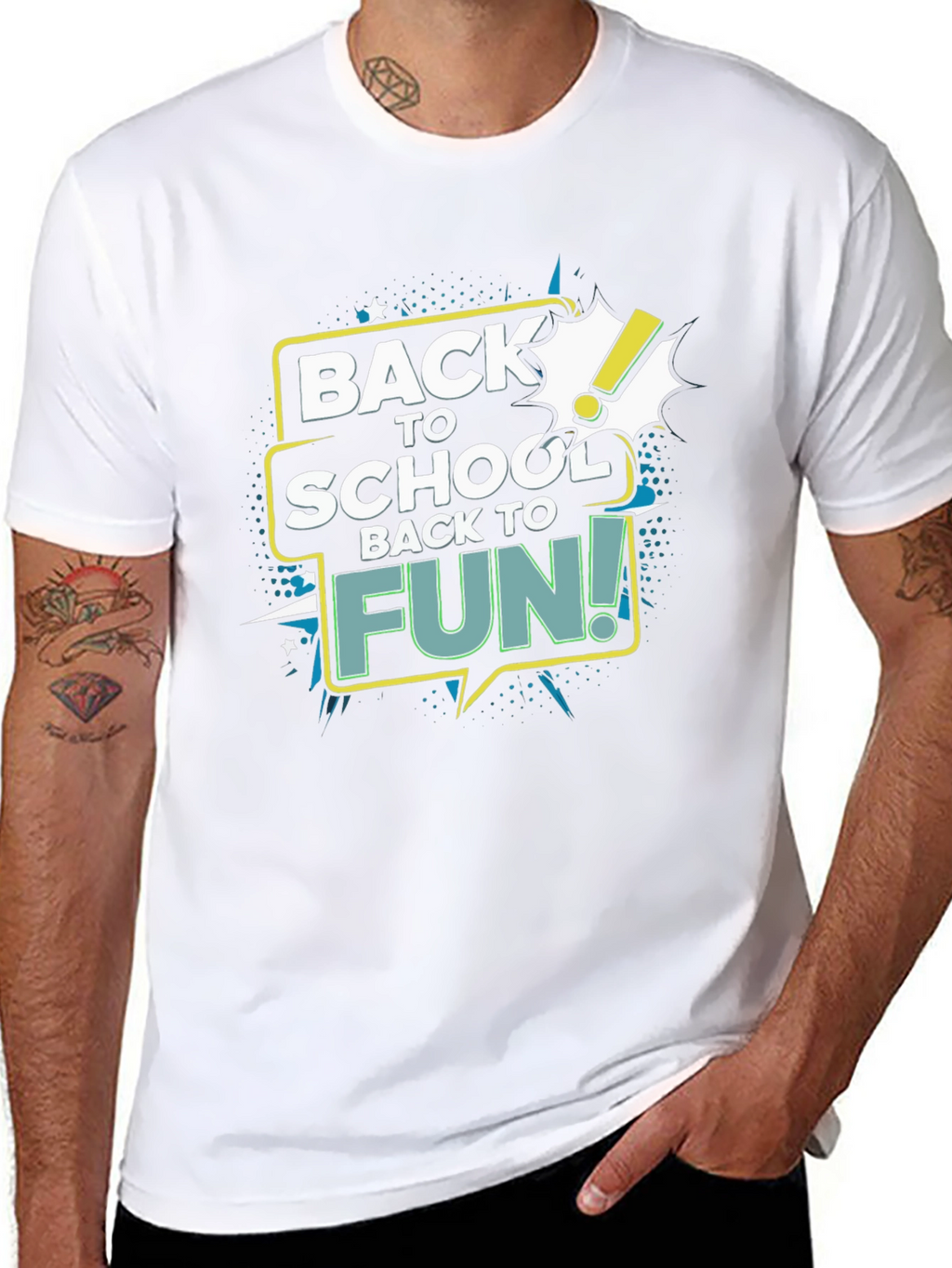 Back to School Fun Graphic Tee