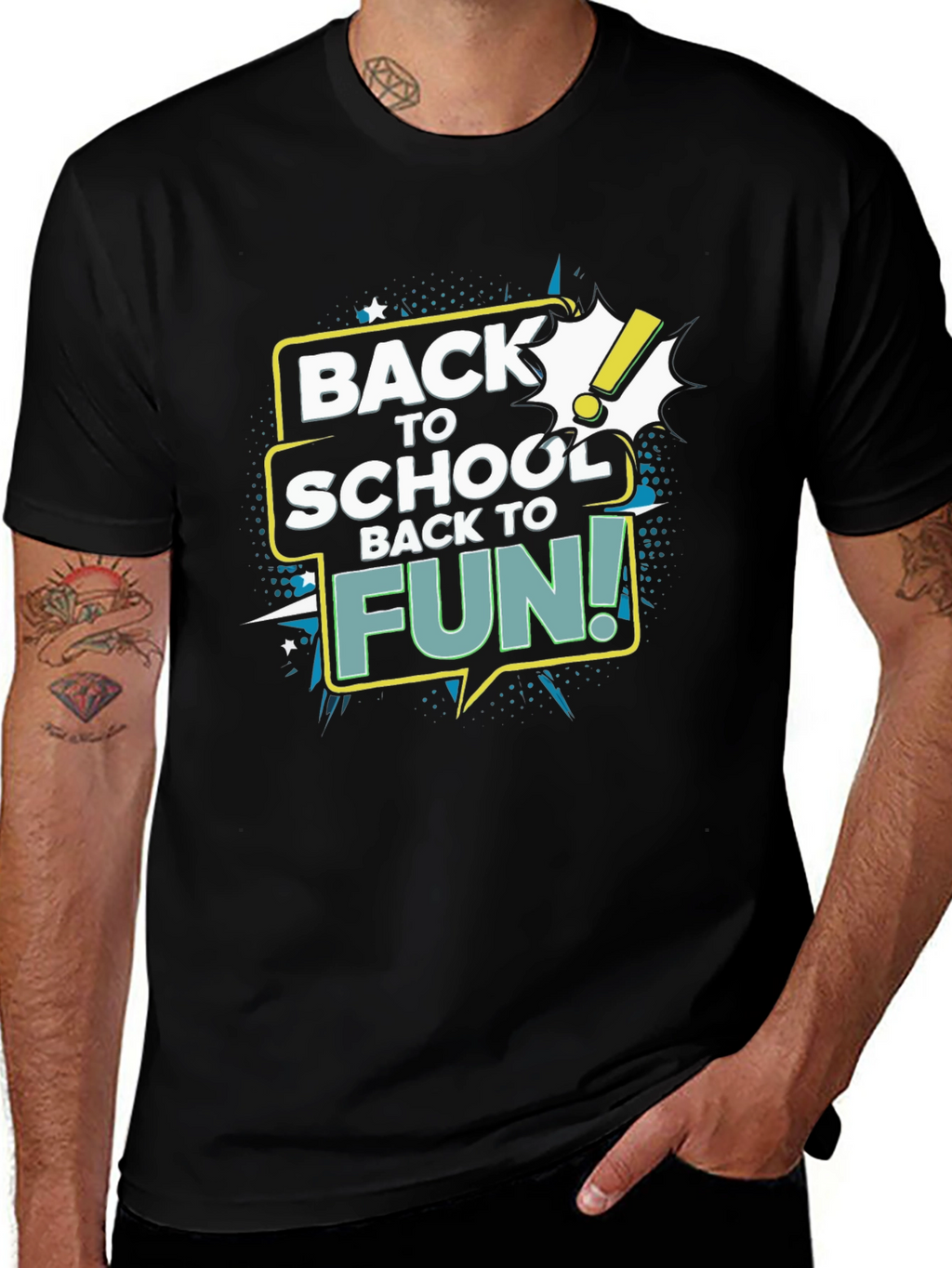 Back to School Fun Graphic Tee
