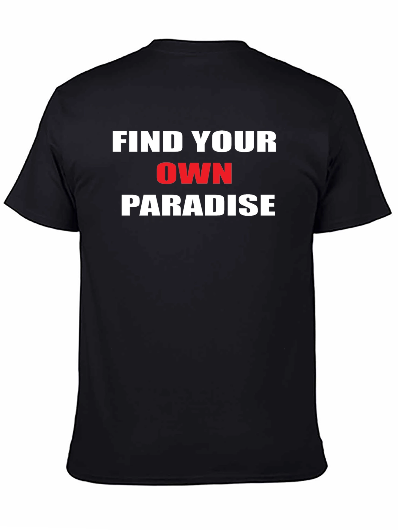 Find Your Own Paradise Graphic Tee - Stylish Comfort