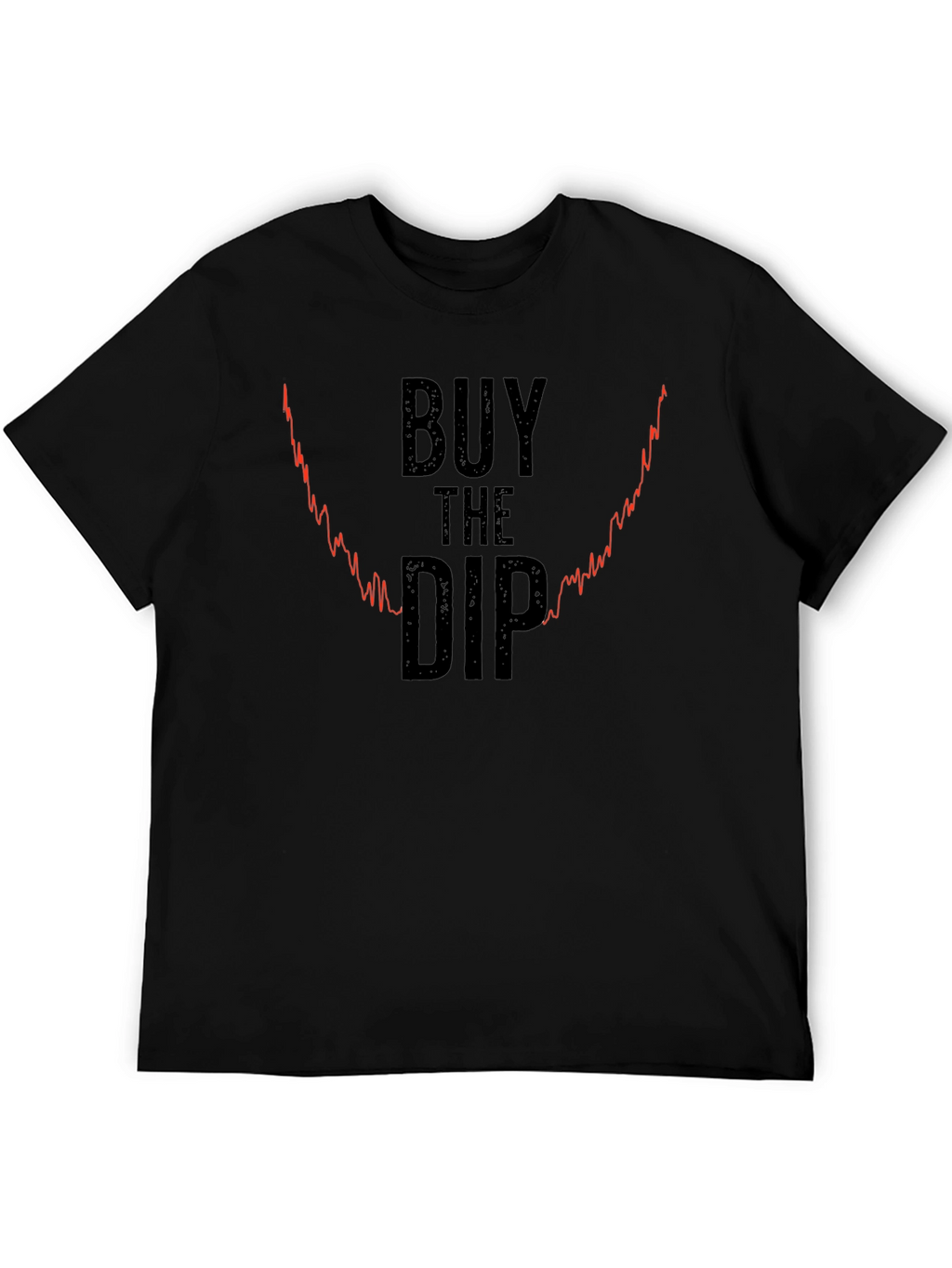Buy the Dip Black Graphic Tee
