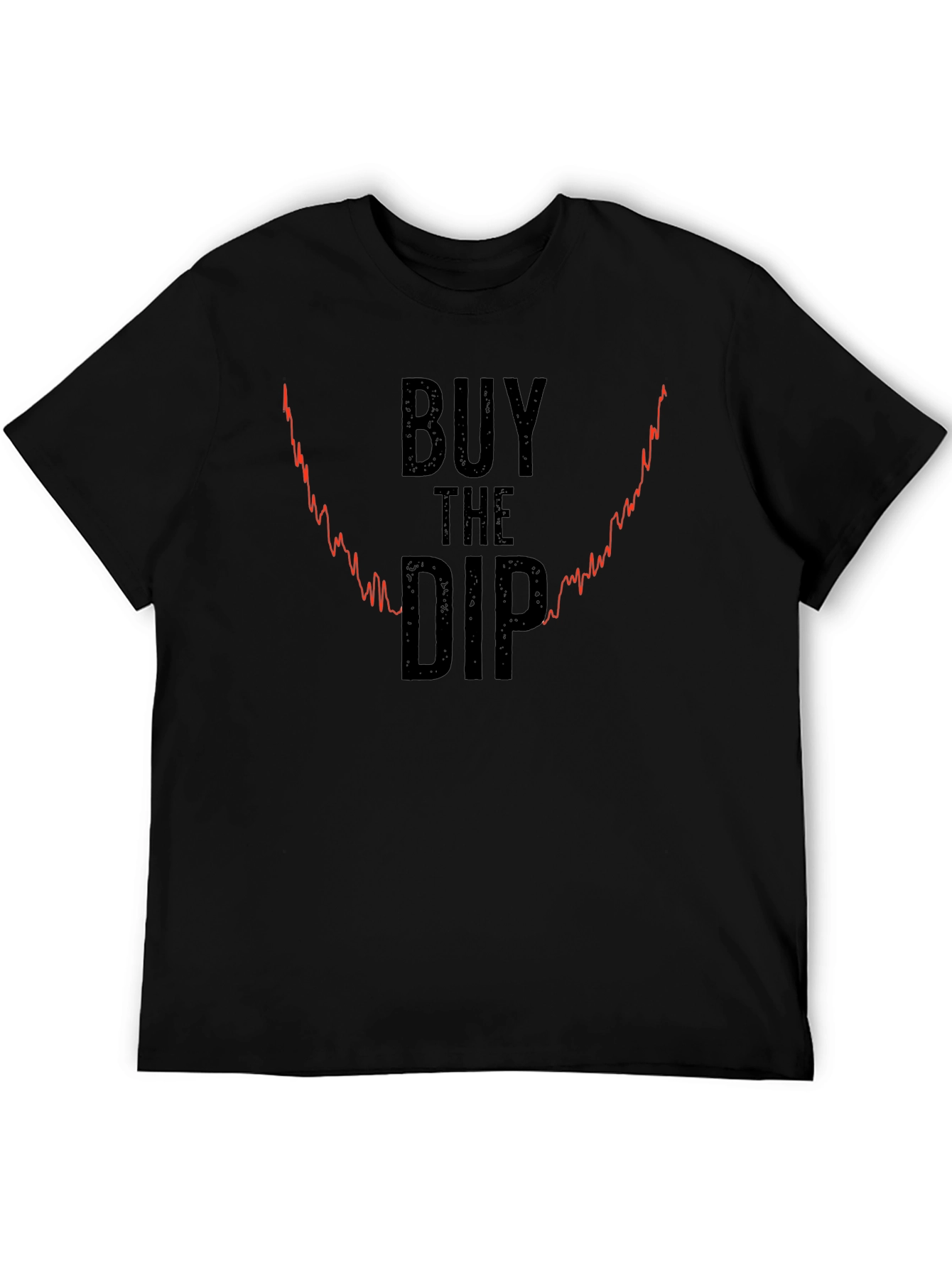 Buy the Dip Black Graphic Tee