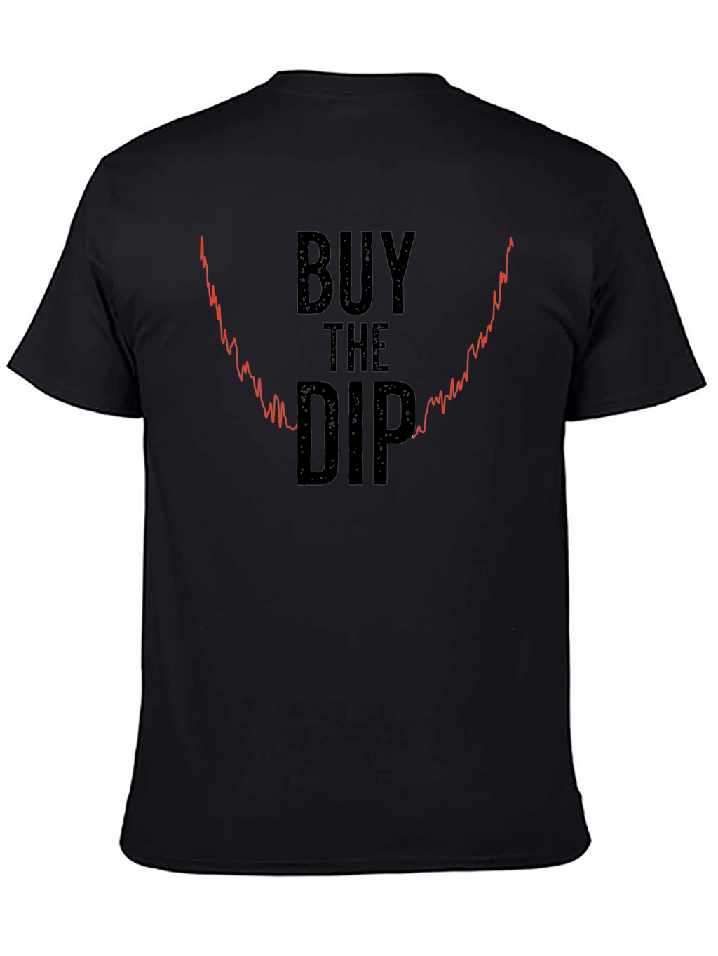 Buy the Dip Black Graphic Tee