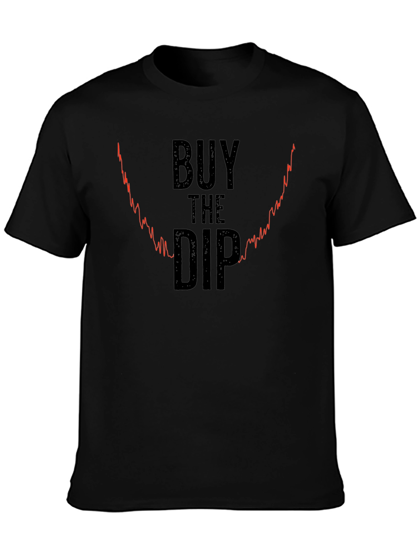 Buy the Dip Black Graphic Tee