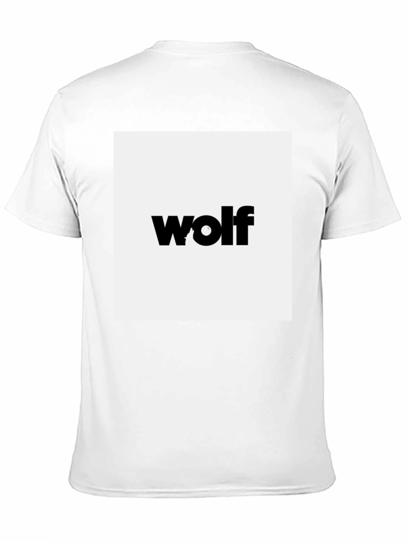 Wolf Graphic Black Tee - Modern Style