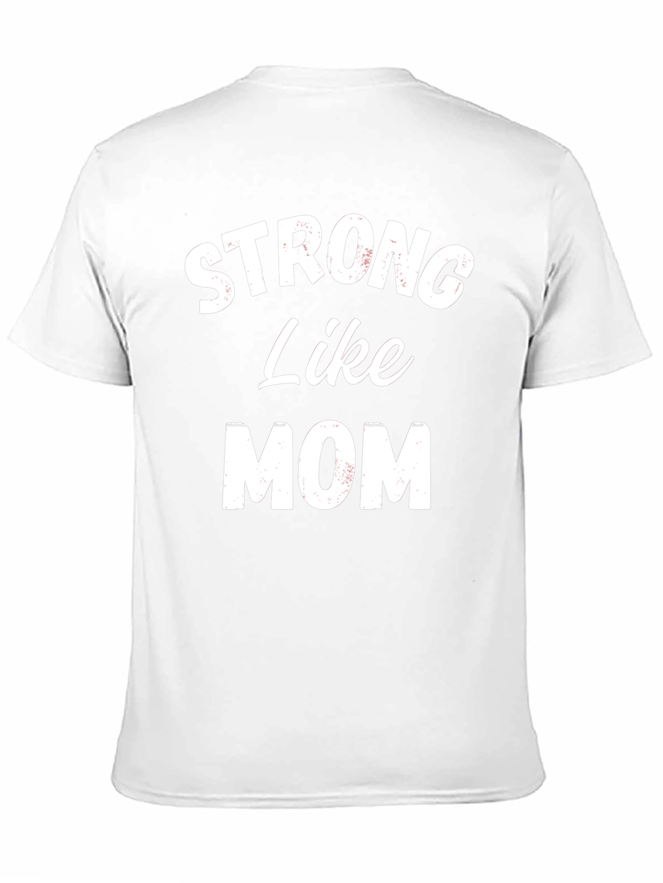 Strong Like Mom Graphic Tee - Black