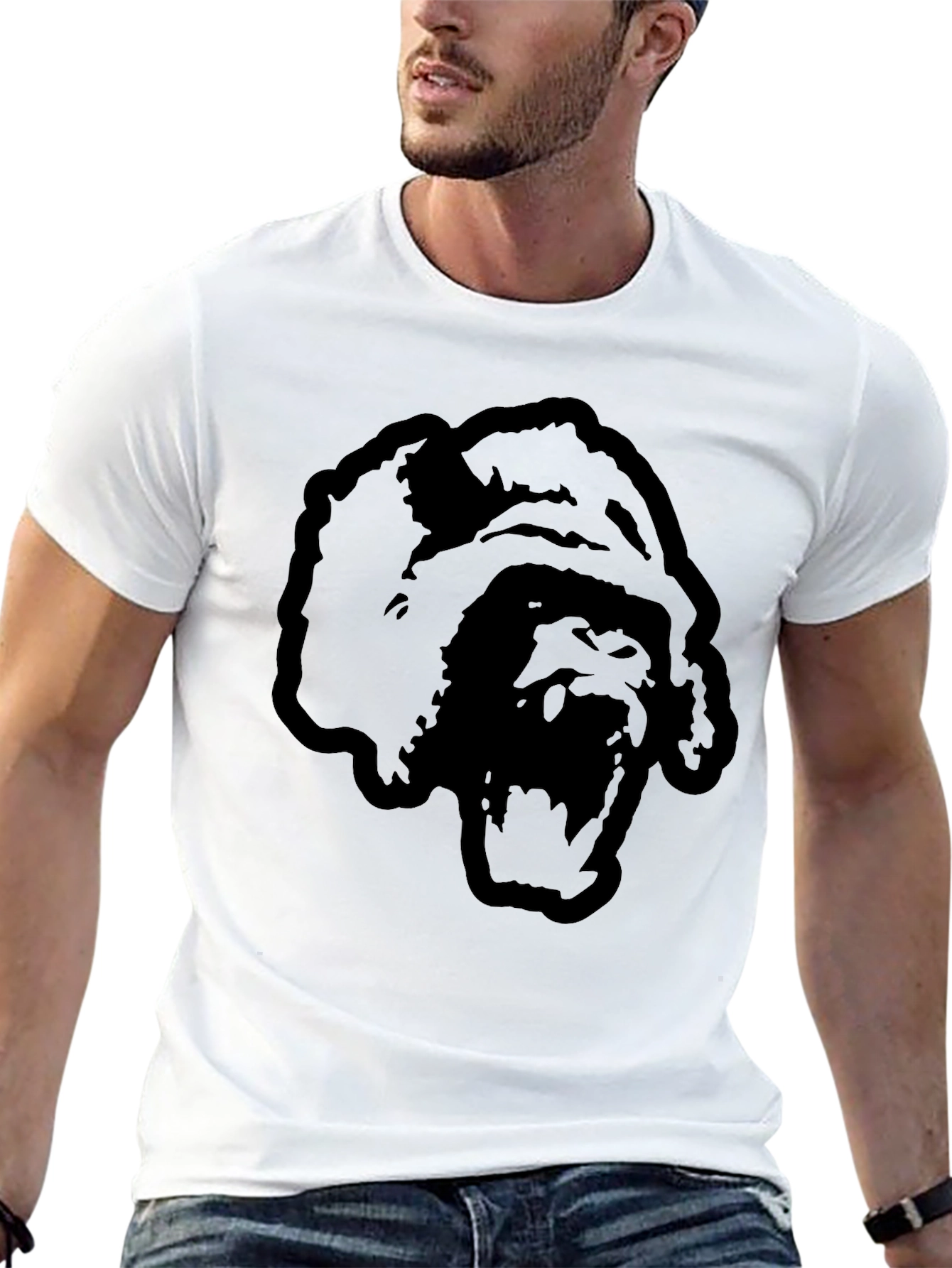 Black Gorilla Graphic Tee - Stylish and Bold
