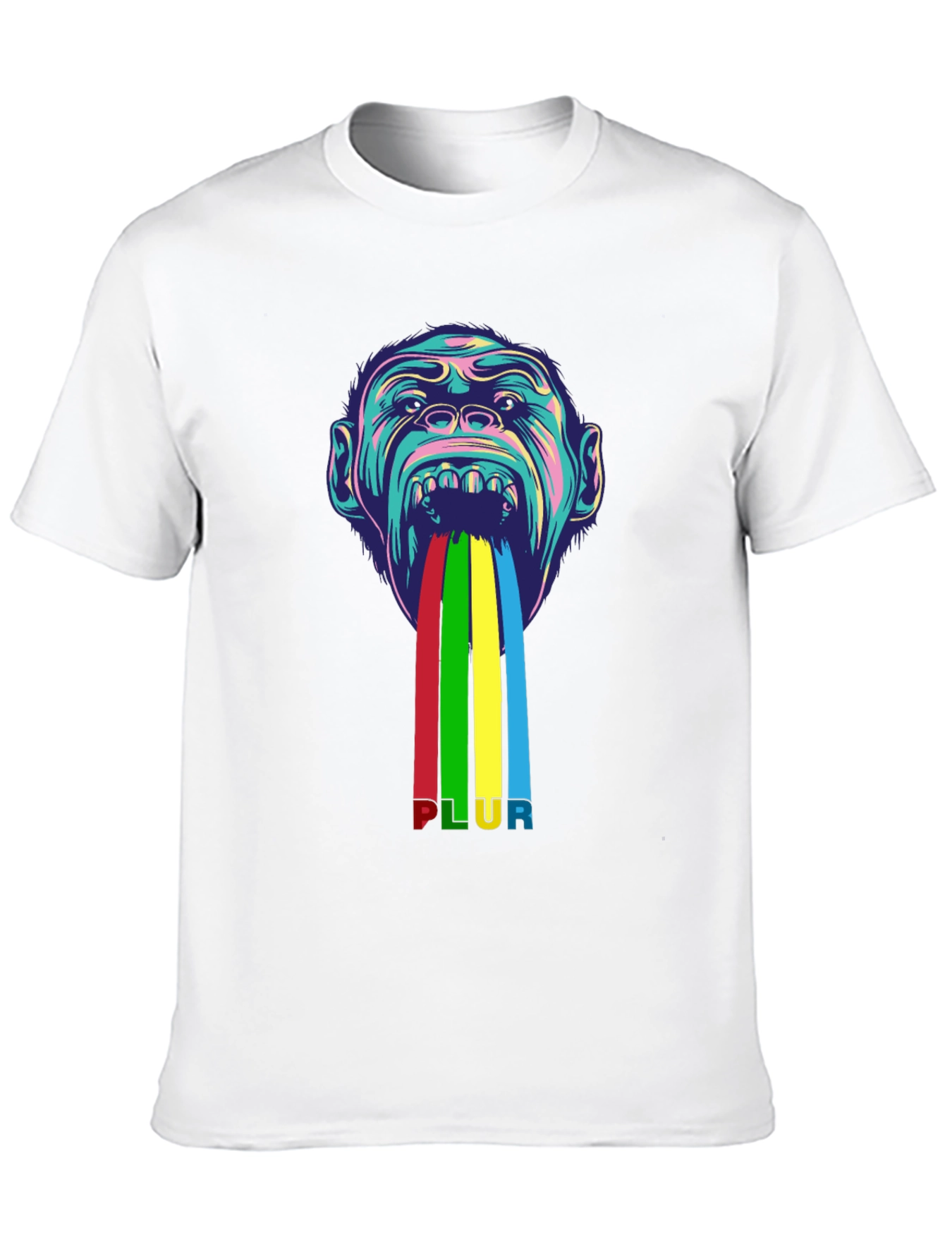 Colorful Monkey Tee