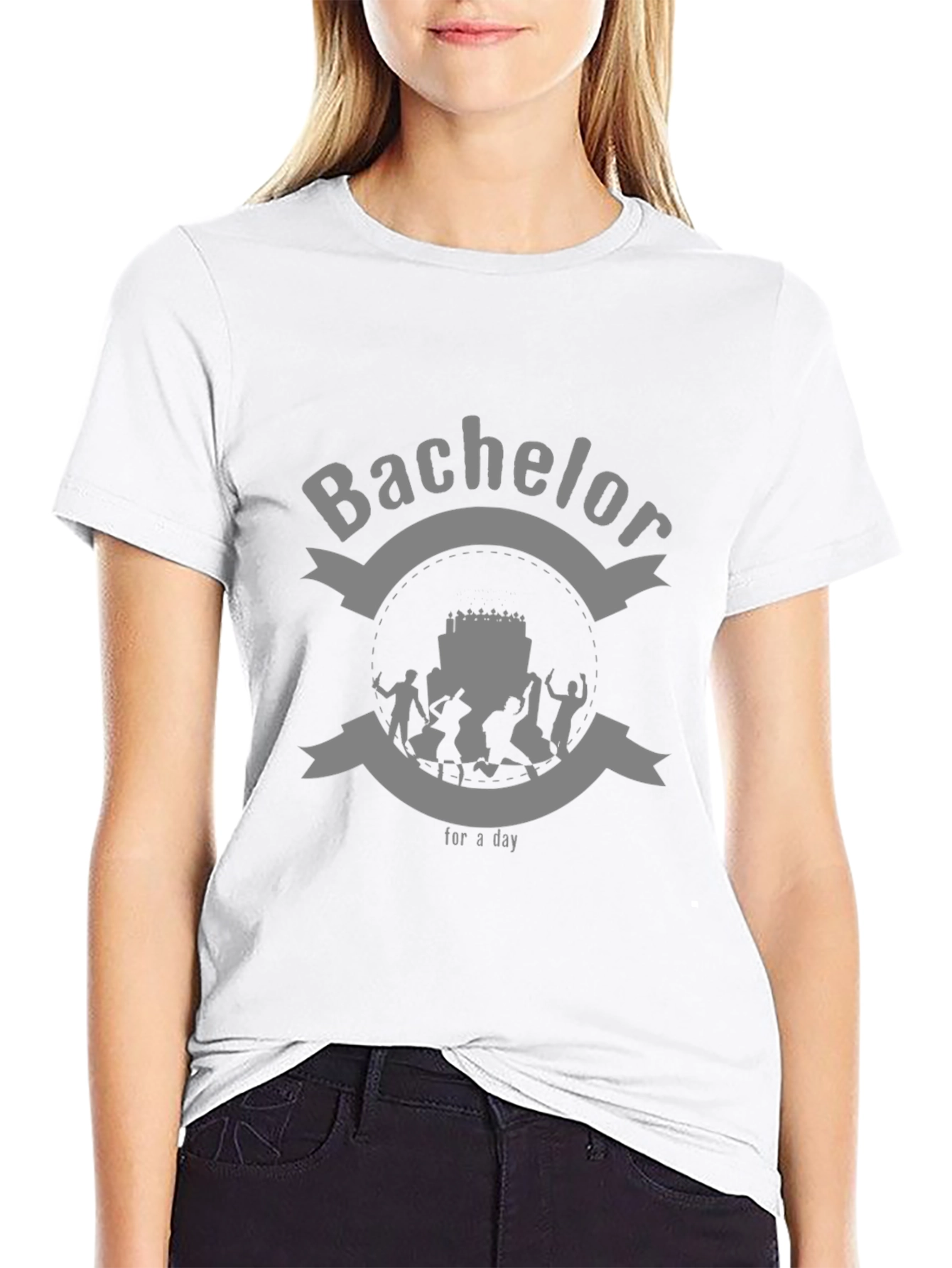 Bachelor for a Day Black T-Shirt