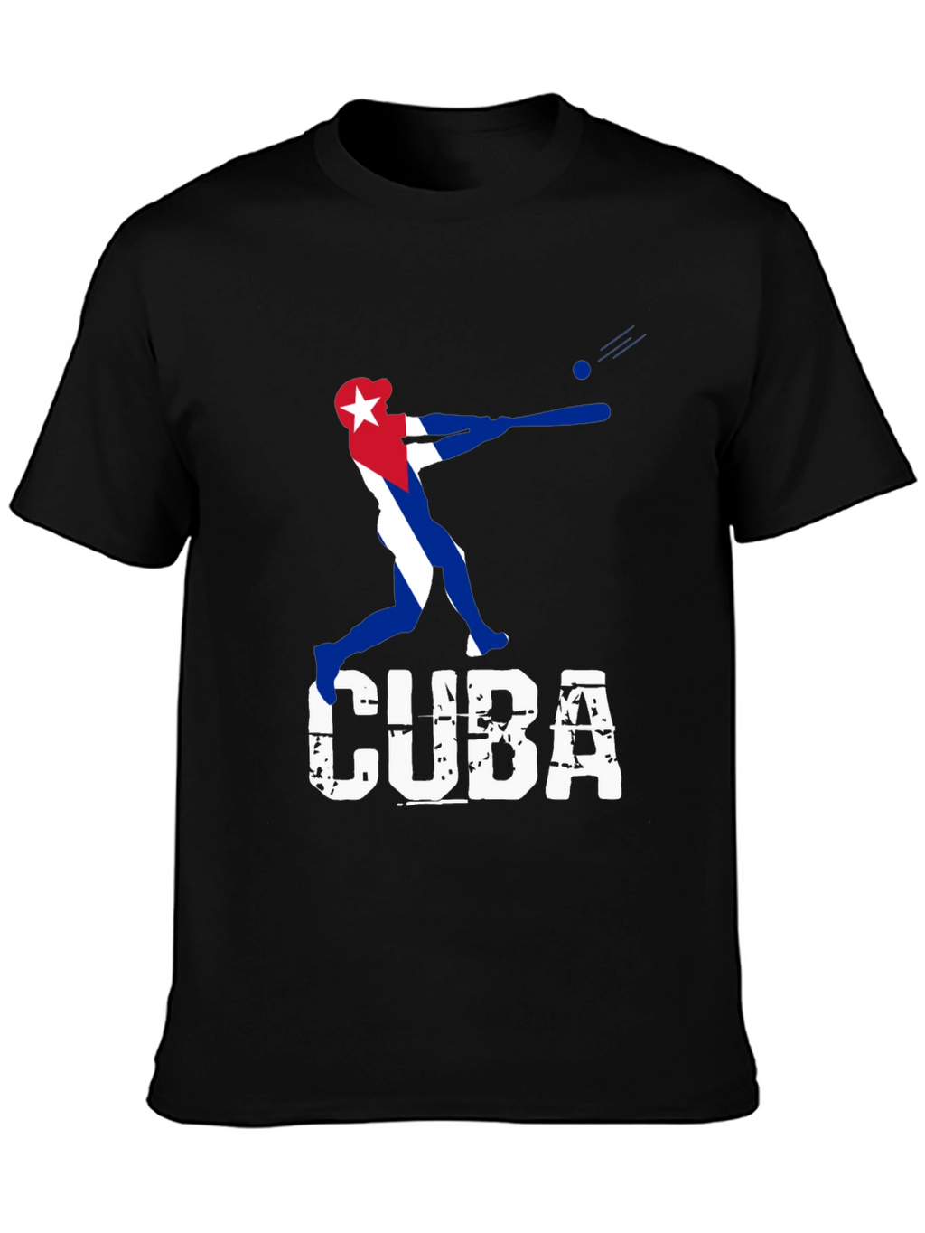 Cuba Baseball Graphic Tee