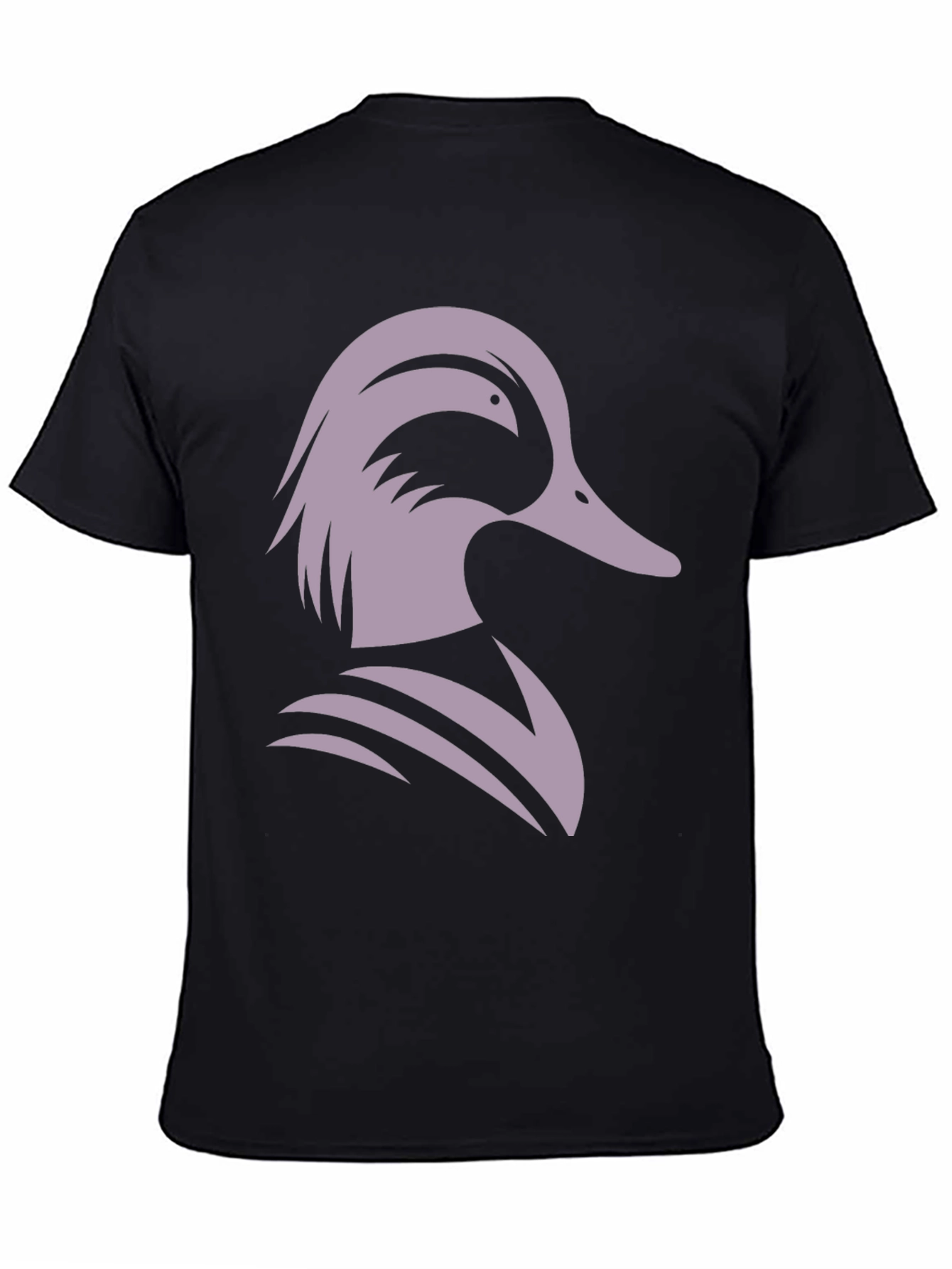 Duck Graphic Tee - Cool Casual Black T-Shirt