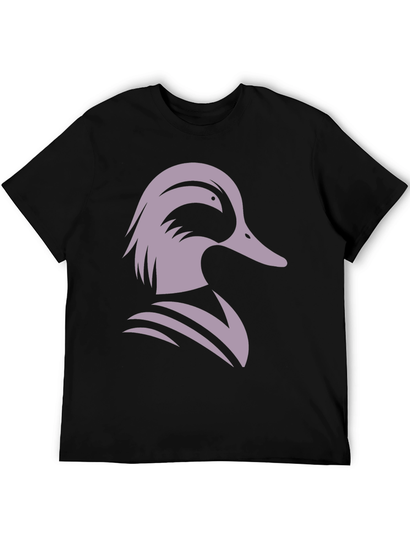 Duck Graphic Tee - Cool Casual Black T-Shirt