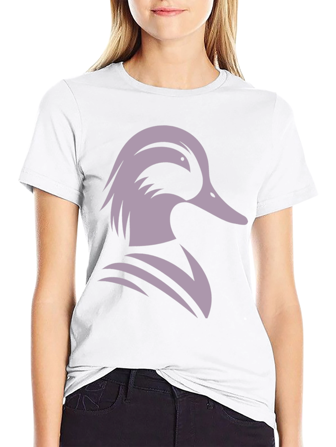 Duck Graphic Tee - Cool Casual Black T-Shirt