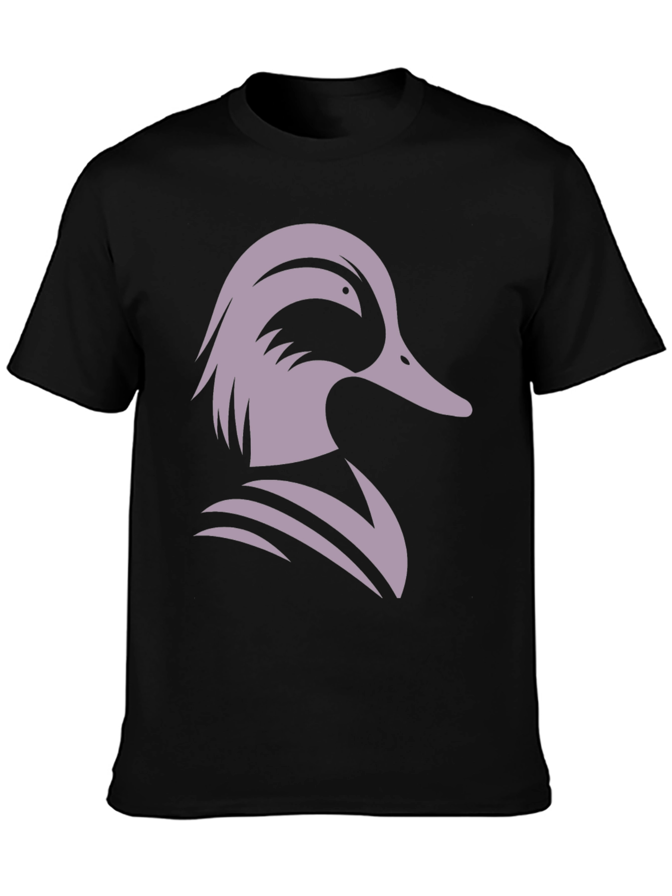 Duck Graphic Tee - Cool Casual Black T-Shirt
