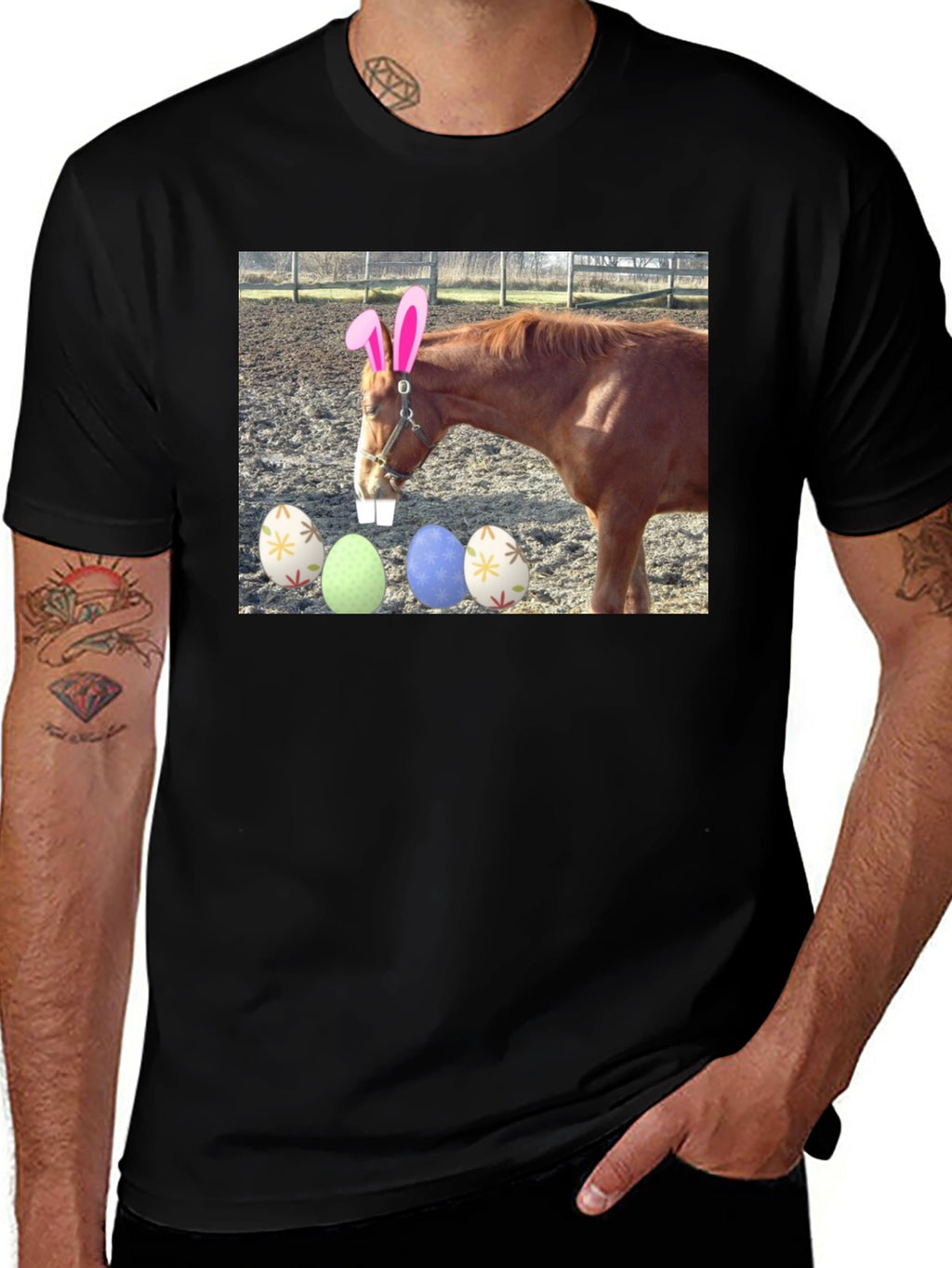 Easter Horse T-Shirt