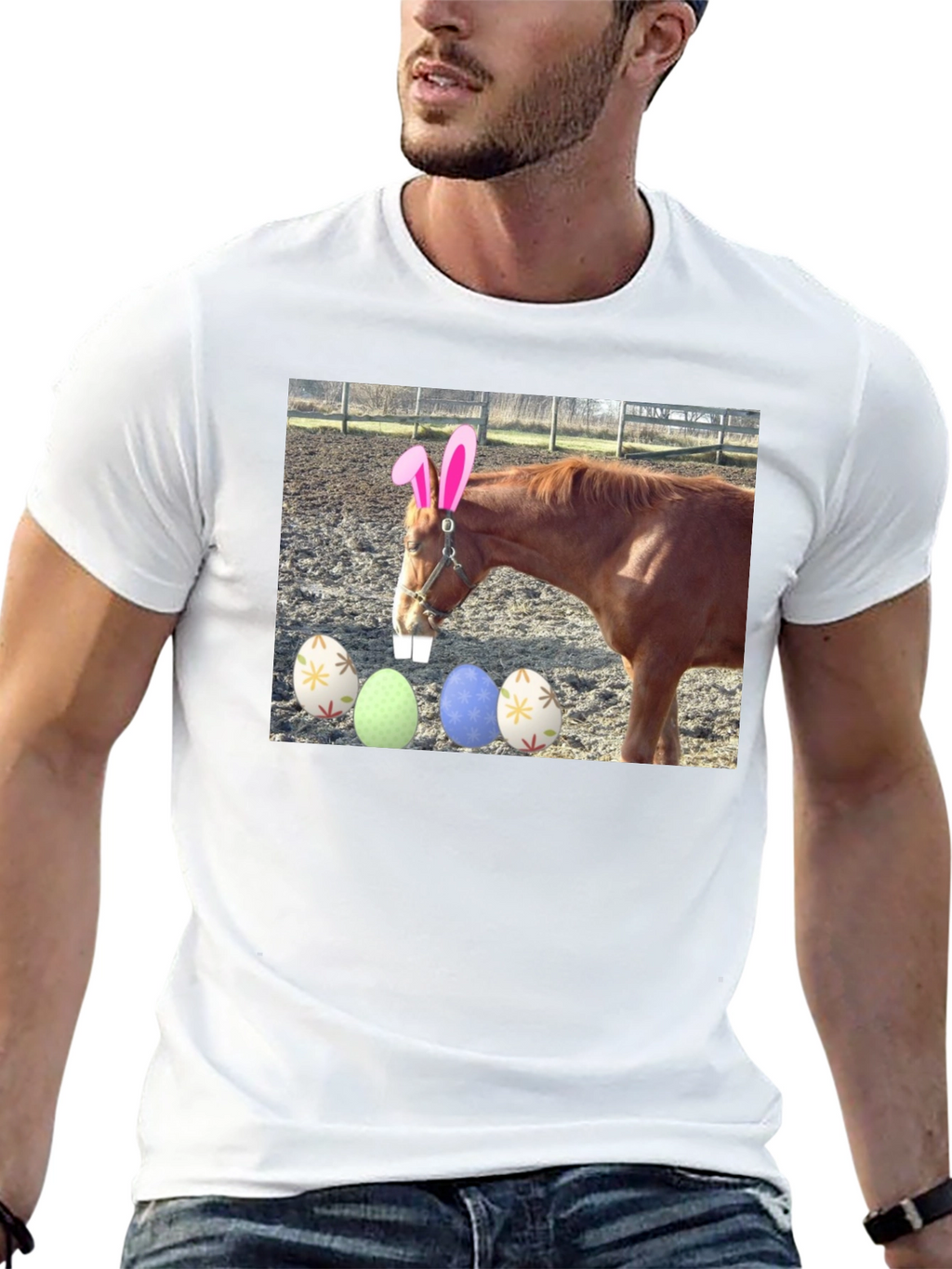 Easter Horse T-Shirt