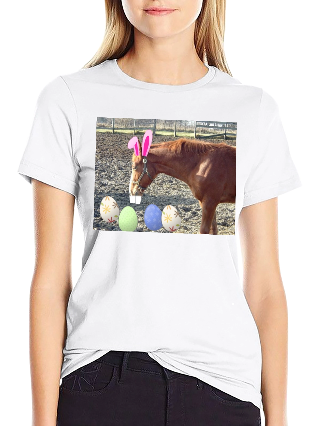 Easter Horse T-Shirt