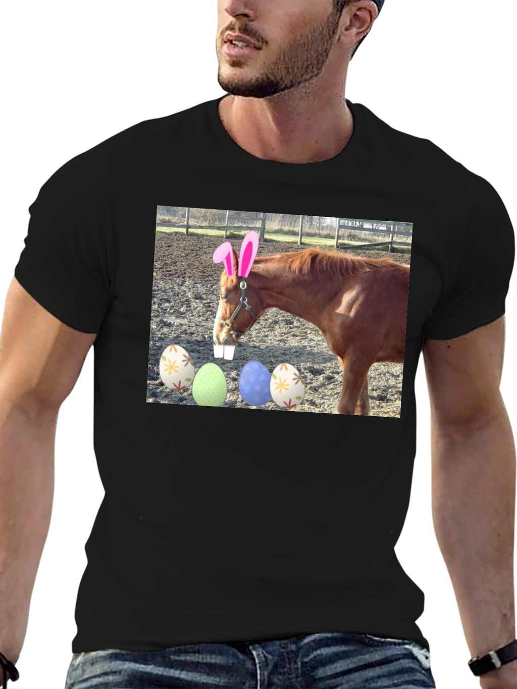 Easter Horse T-Shirt