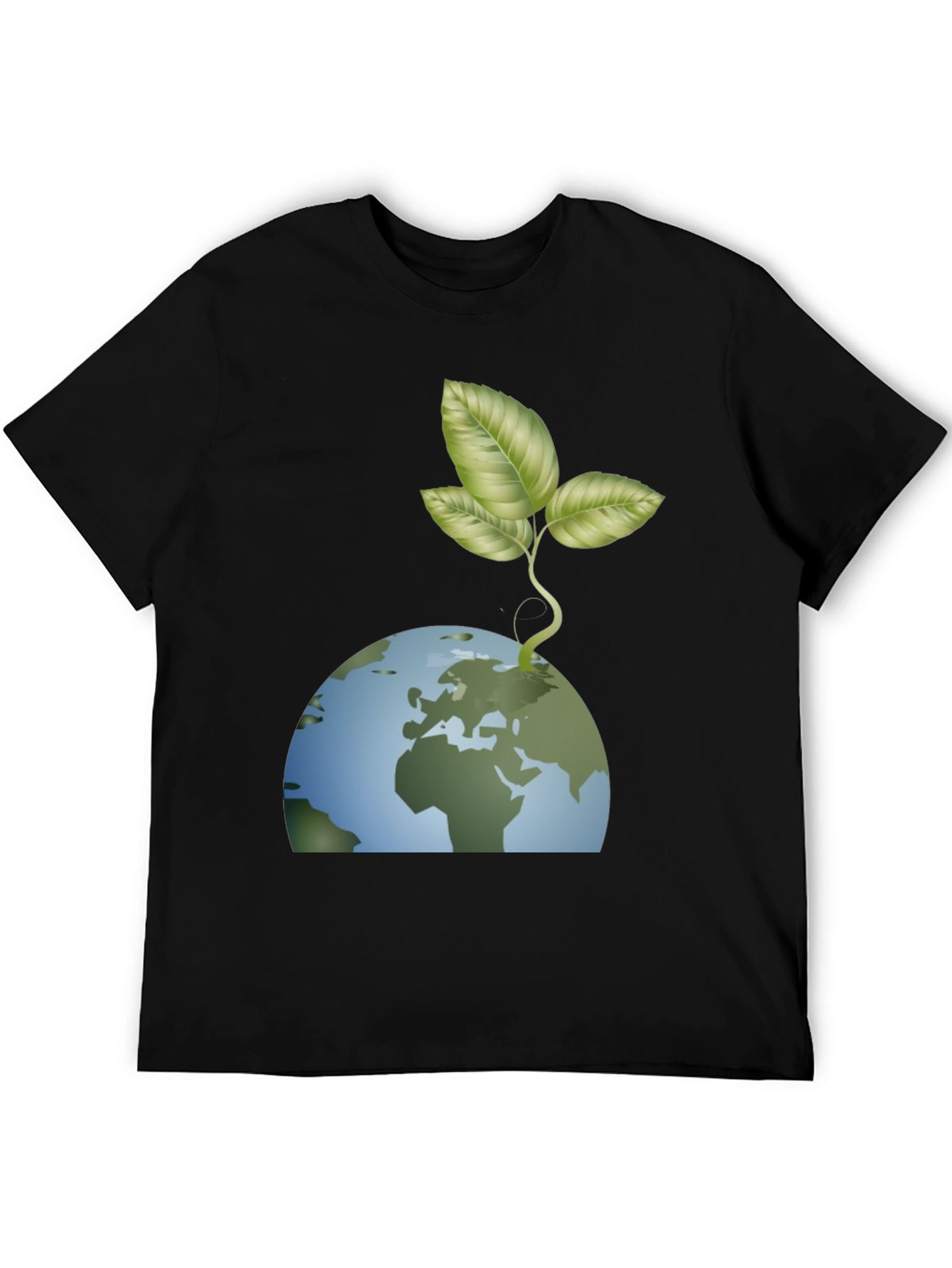 Earth Day T-Shirt - Growing Green Planet Design