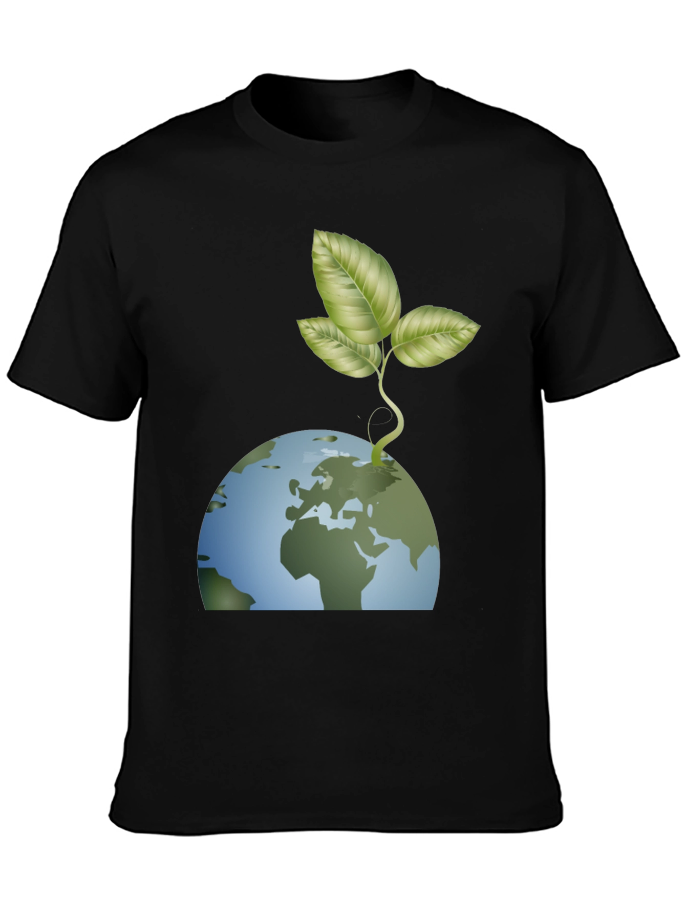 Earth Day T-Shirt - Growing Green Planet Design