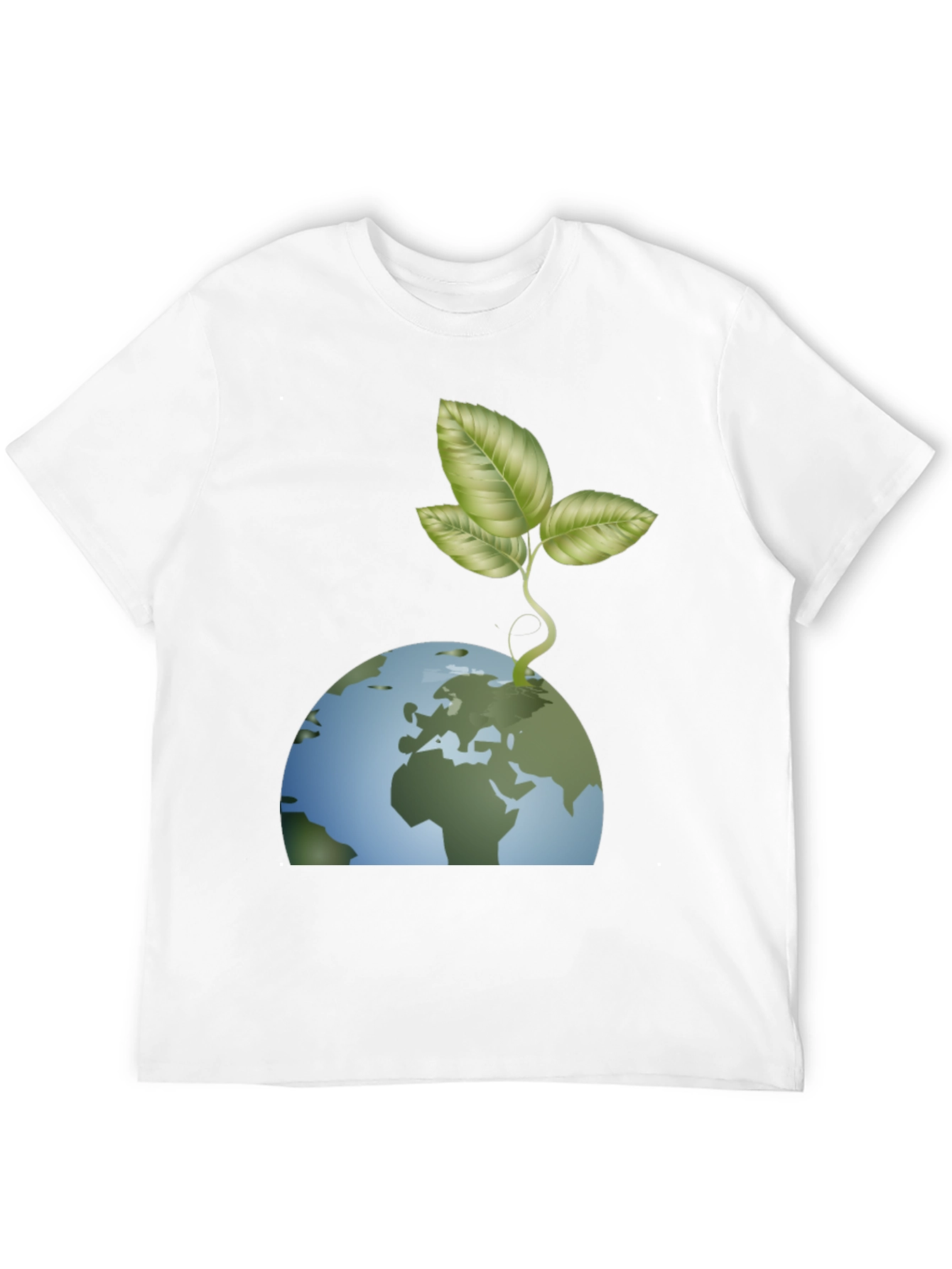 Earth Day T-Shirt - Growing Green Planet Design