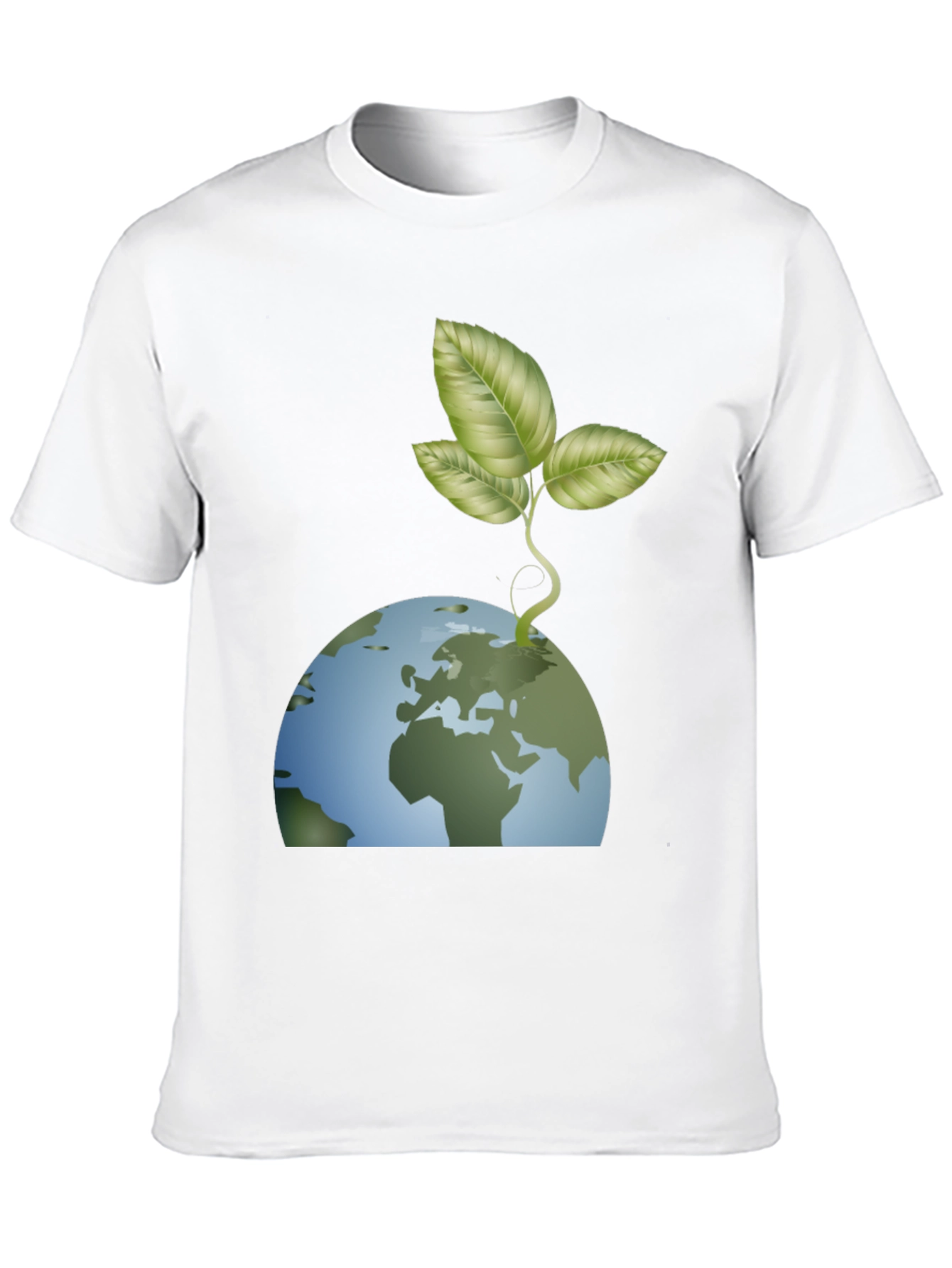Earth Day T-Shirt - Growing Green Planet Design
