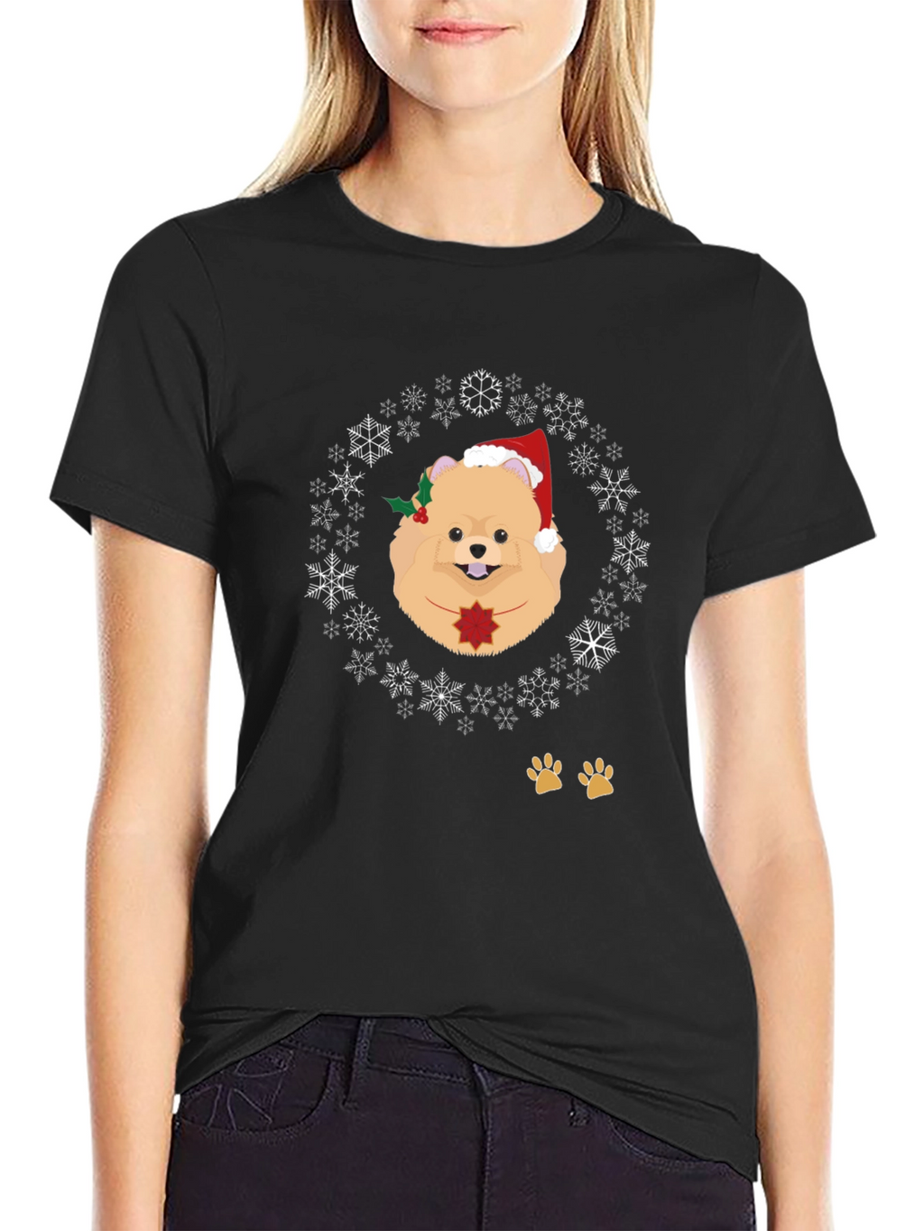 Christmas Dog Graphic Tee