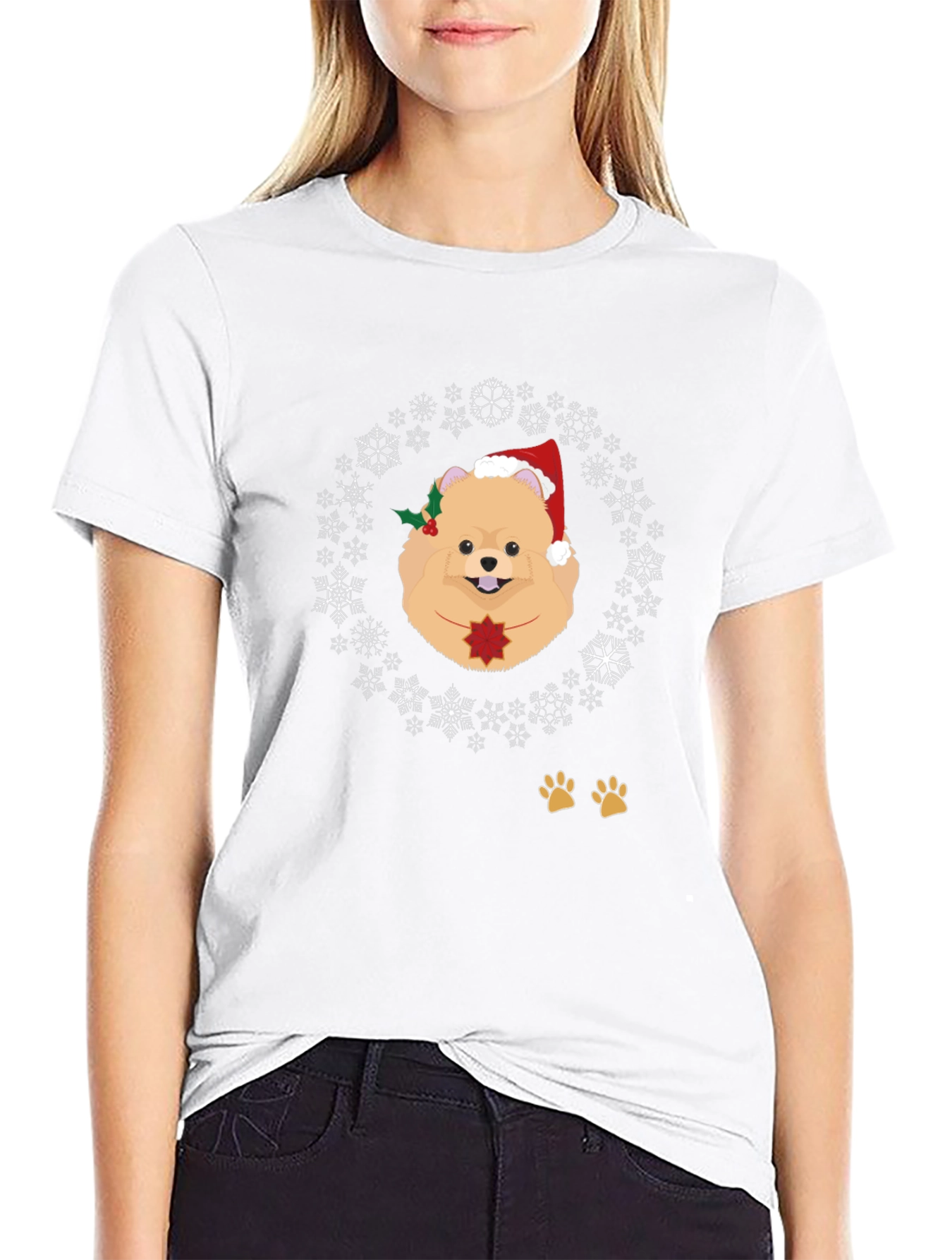 Christmas Dog Graphic Tee