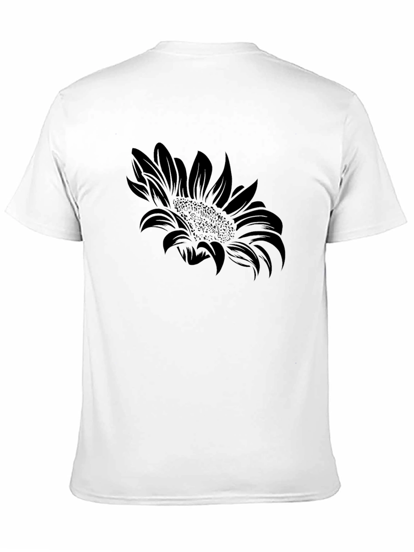 Black Sunflower Graphic Tee | Stylish Casual Wear