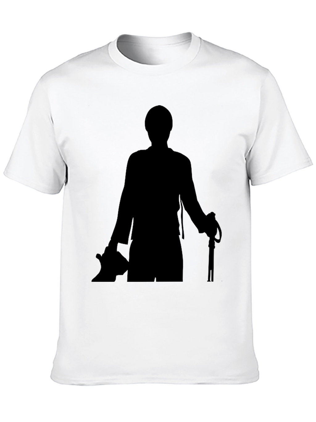 Silhouette Graphic Tee - Mens Black T-Shirt