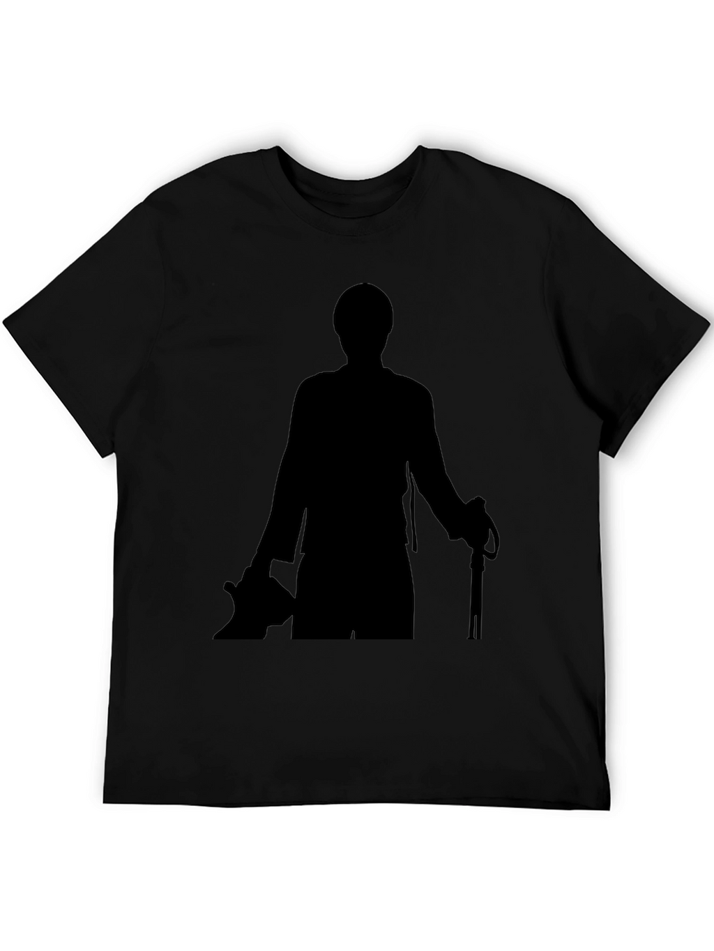 Silhouette Graphic Tee - Mens Black T-Shirt