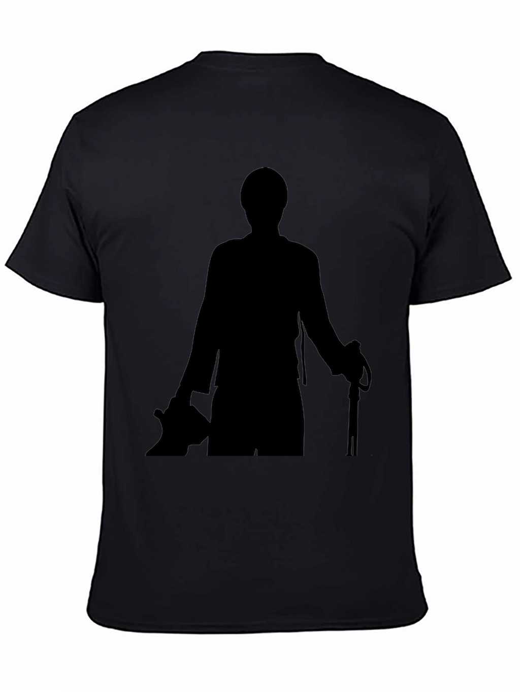 Silhouette Graphic Tee - Mens Black T-Shirt