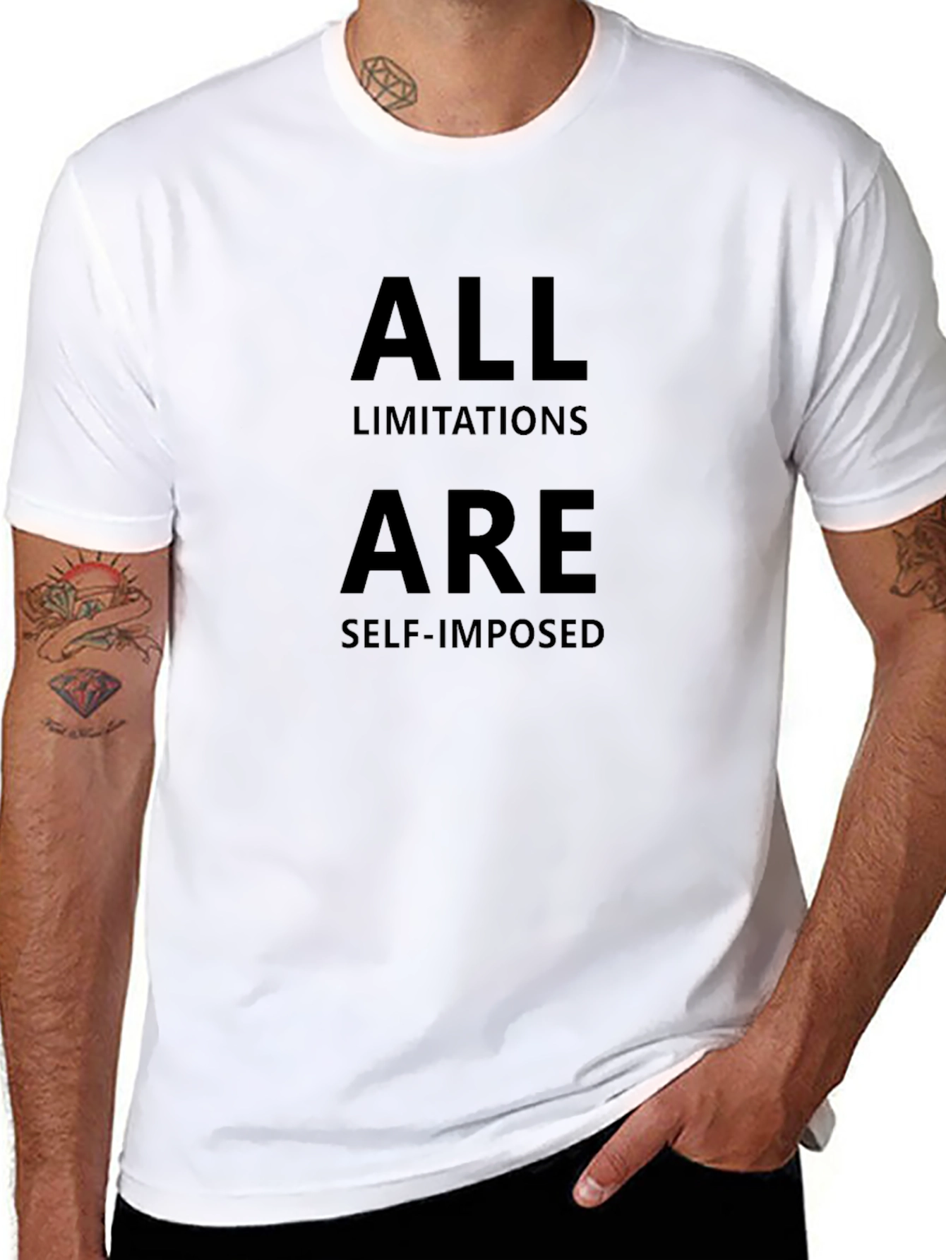 All Limitations Are Self-Imposed Graphic Tee
