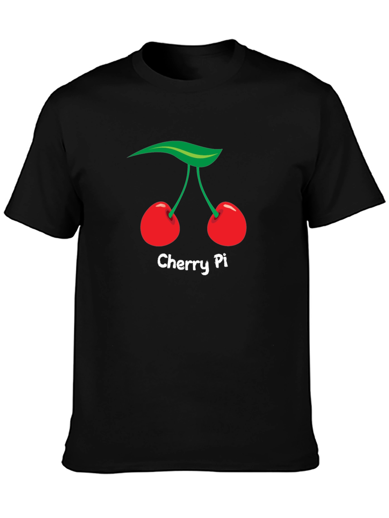 Cherry Pi Graphic Tee - Fun Pun T-Shirt